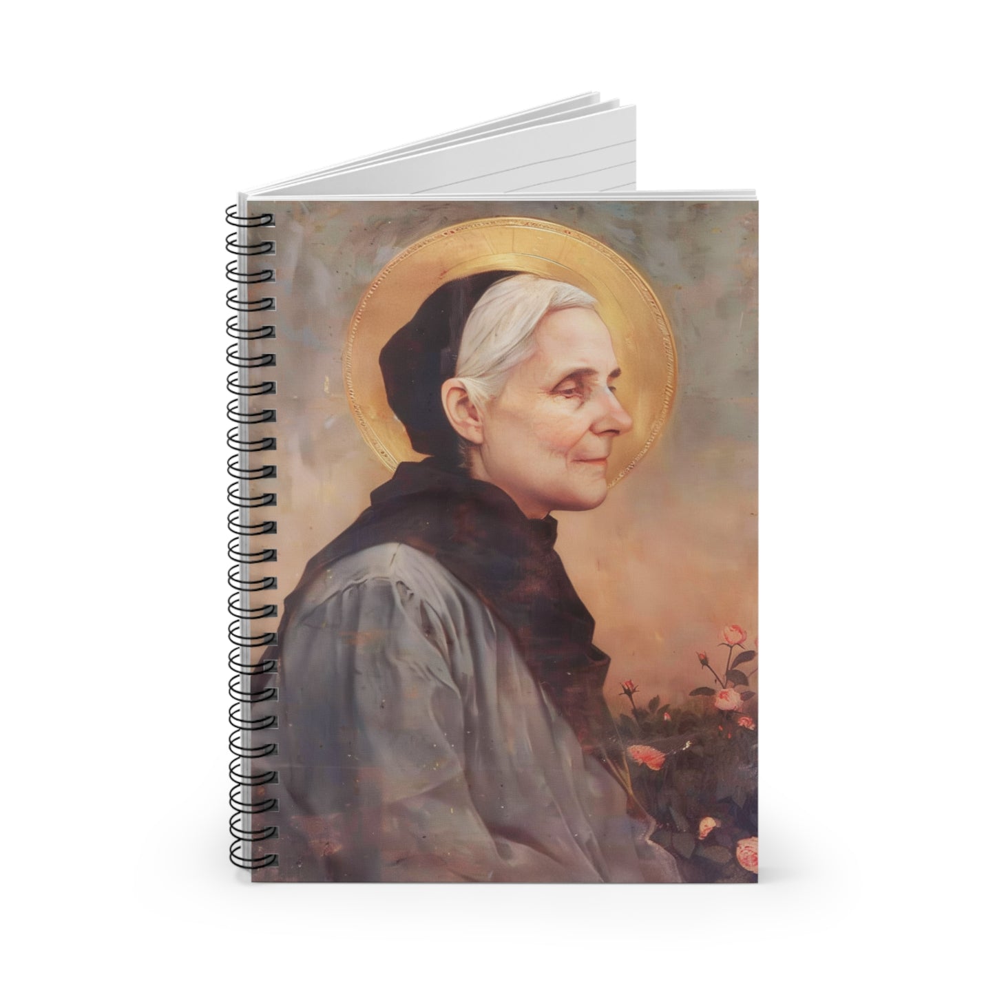 Saint Ursula Ledochowska - Catholic Saint Art - Sanctified Souls Art - Religious Based Notebook - Spiral Notebook