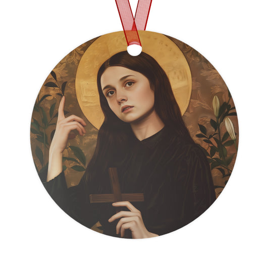 Saint Clelia Barbieri Metal Ornament - Religious Holiday Christmas Ornament and Keepsake - Catholic Keepsake