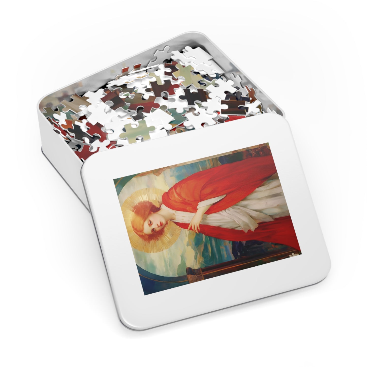 Saint Bibiana - Puzzle and Keepsake Tin - Jigsaw Puzzle (30, 110, 252, 500,1000-Piece) - Religious Puzzle