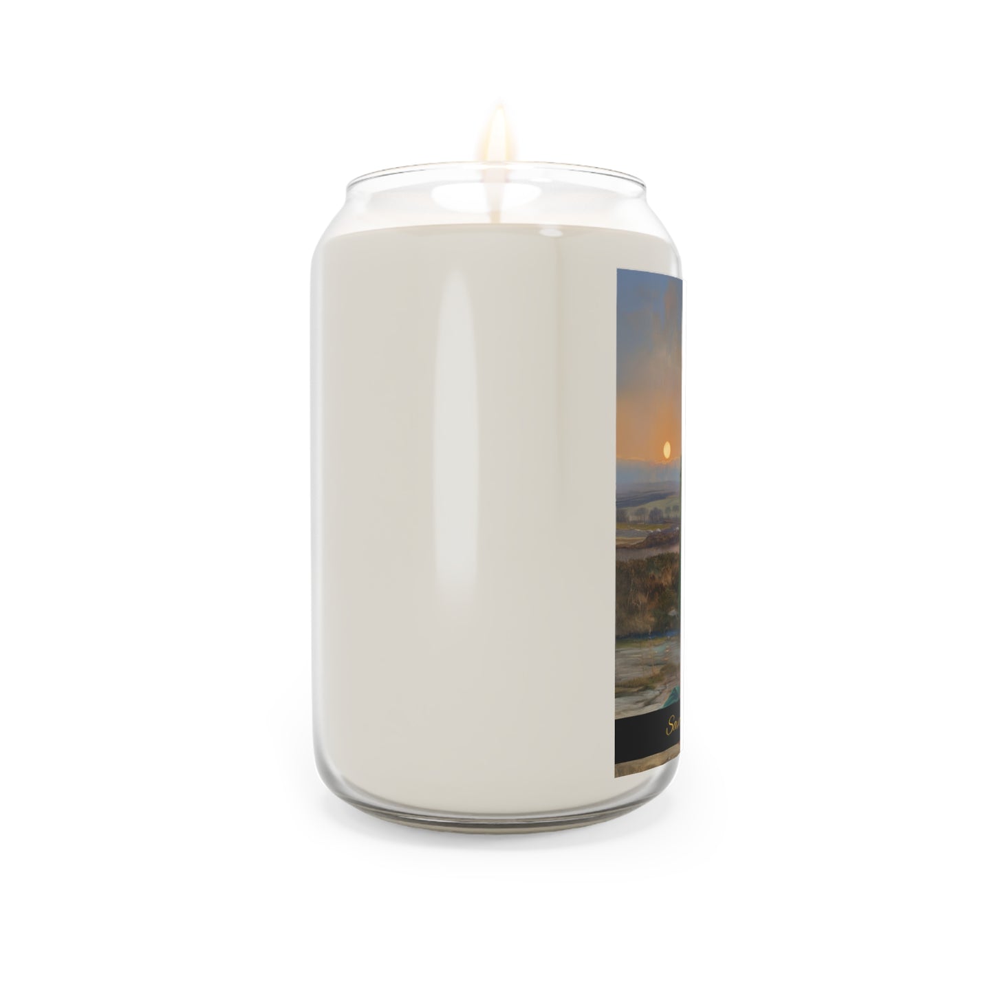 Saint Brigid of Ireland / Kildare - Scented Prayer Candle, 13.75oz -  Candle - Catholic Art - prayer room Scented Candle - Religious Saint