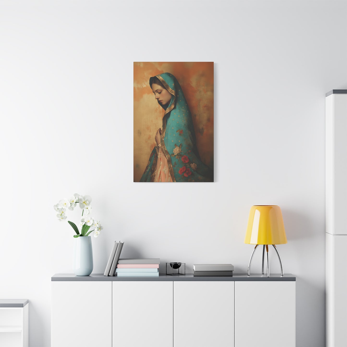 Our Lady of Guadalupe - Gallery Wrapped Canvas - Print - Religious Art for your Home - Catholic Art