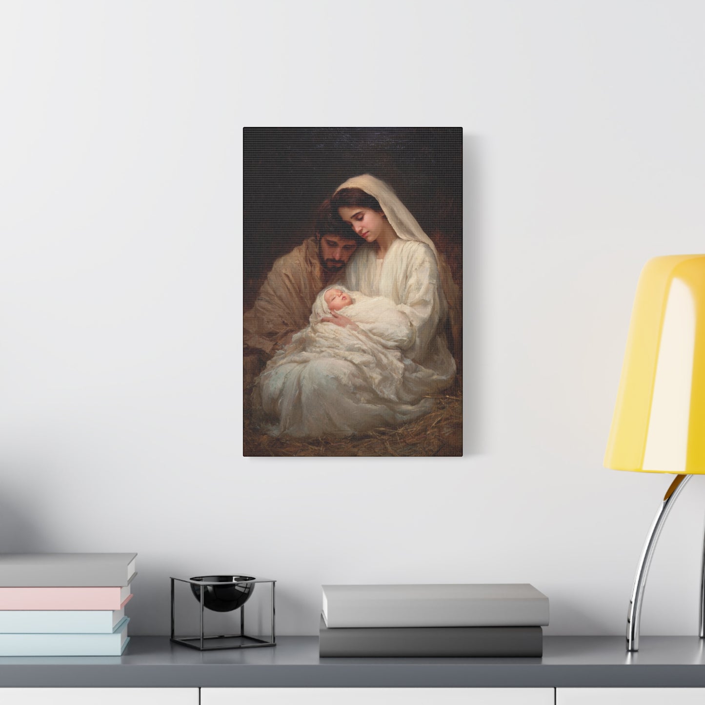 The Quiet Kingdom of the Holy Family - Gallery Wrapped Canvas - Print - Religious Art for your Home - Catholic