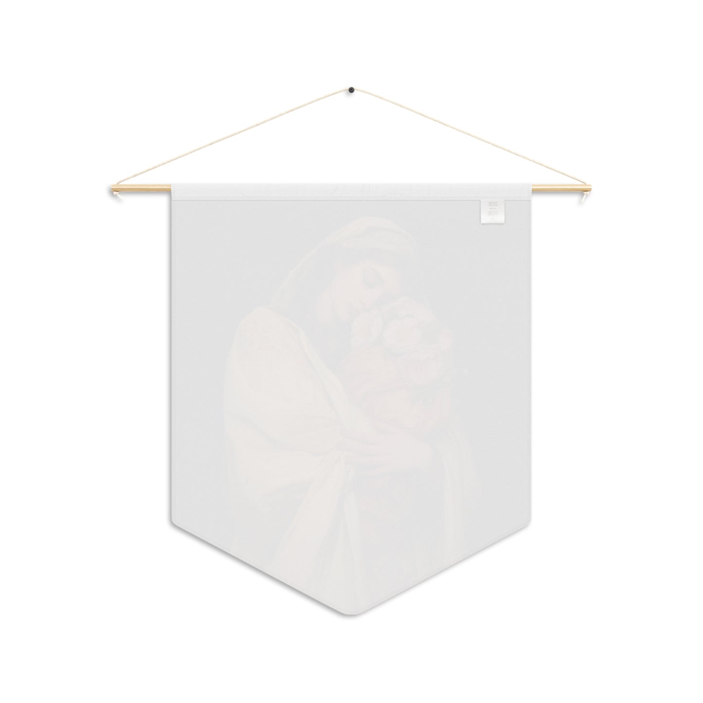 The Silent Cry of the Holy Innocents - The Feast of the Holy Innocents Pennant / Banner / Wall Hanging - Prayer art - Large 18" x 21"
