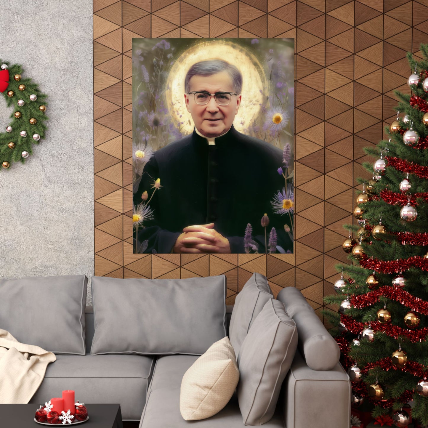 Saint Josemaría Escrivá - Sanctified Souls Print - Multiple Sizes - Premium Matte Vertical Posters