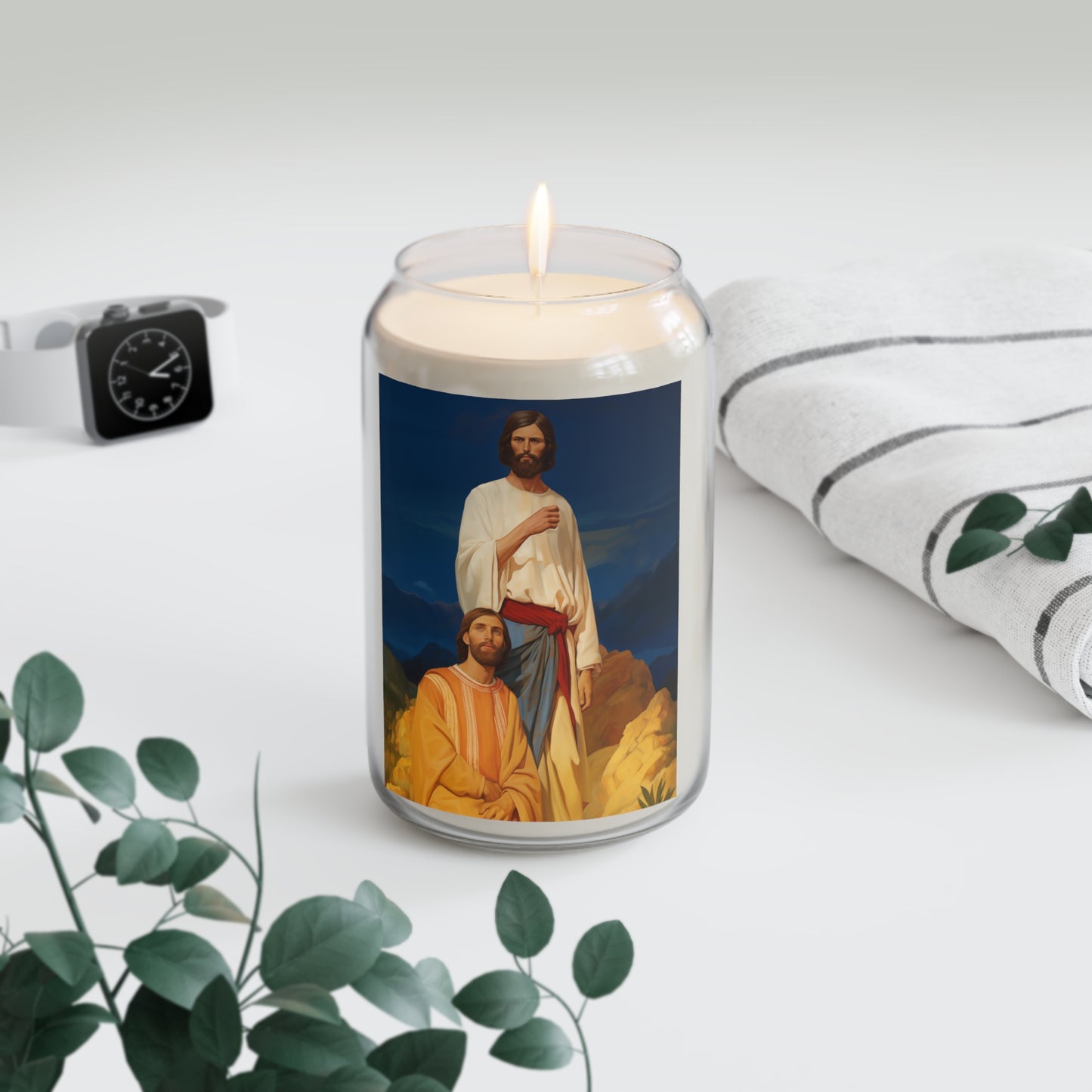 Saints James and John - Sons of Thunder - Scented Prayer Candle, 13.75oz - Tall Size - Religious Prayer Candle - Catholic Art