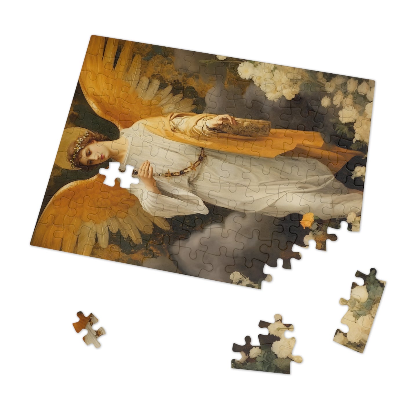 Saint Gabriel the Archangel - Puzzle and Keepsake Tin - Religious Jigsaw Puzzle (30, 110, 252, 500,1000-Piece) - Religious Puzzle