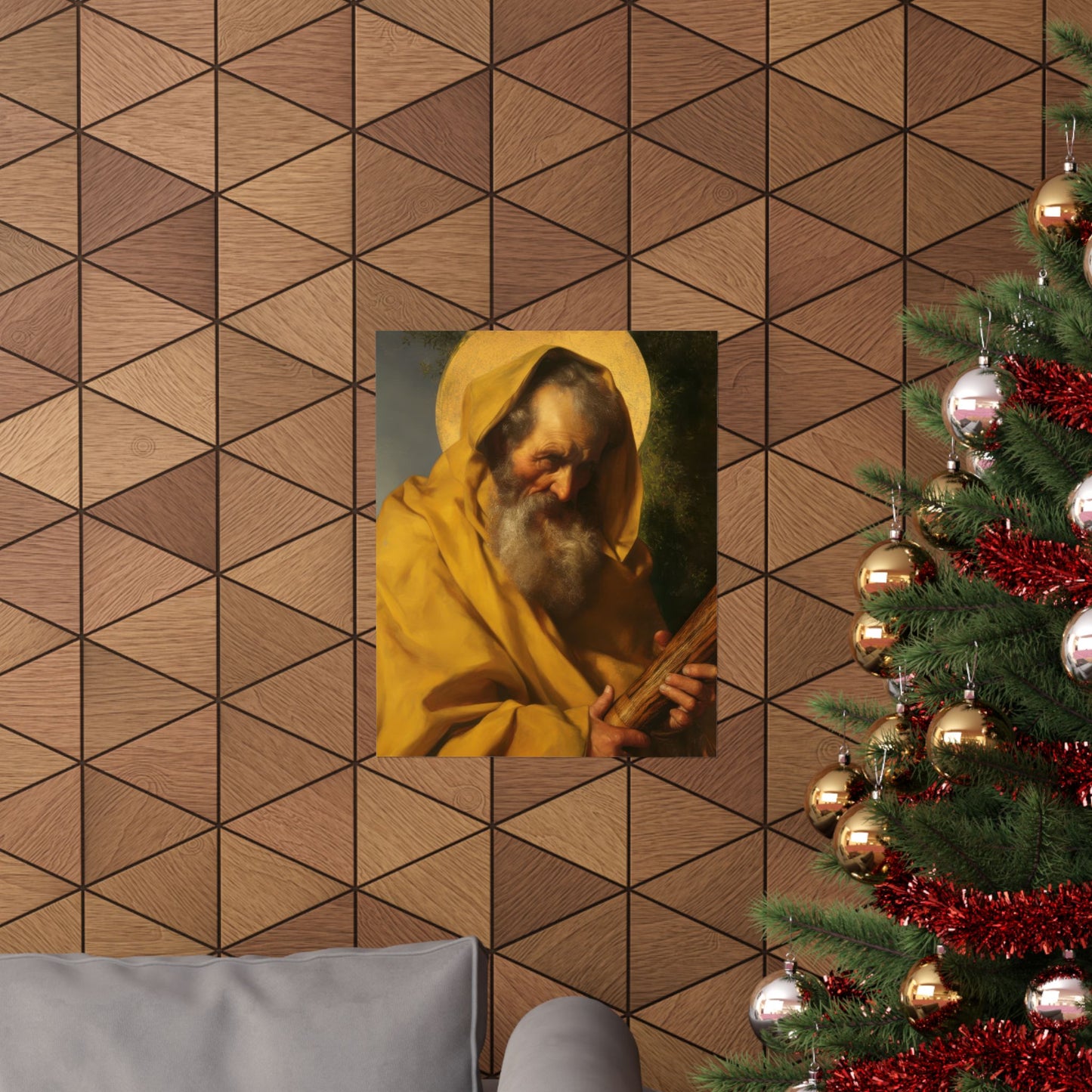 Saint James the Lesser - Apostle - Sanctified Souls Print - Multiple Sizes - Premium Posters - Catholic Art - Christian Home Decor Artwork