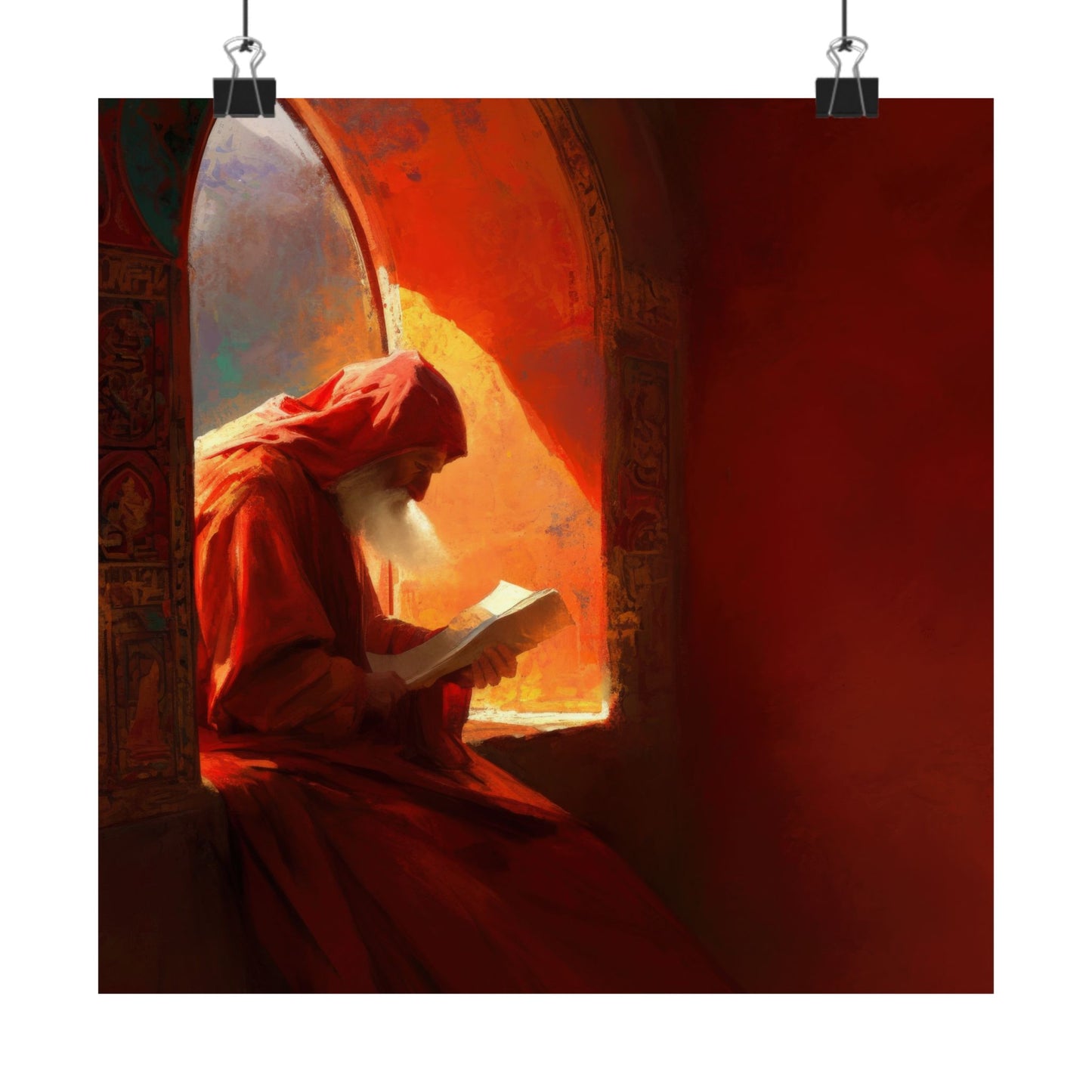 Isaiah and the Promise of the Holy One - Sanctified Souls Print - Multiple Sizes - Premium Matte Vertical Posters