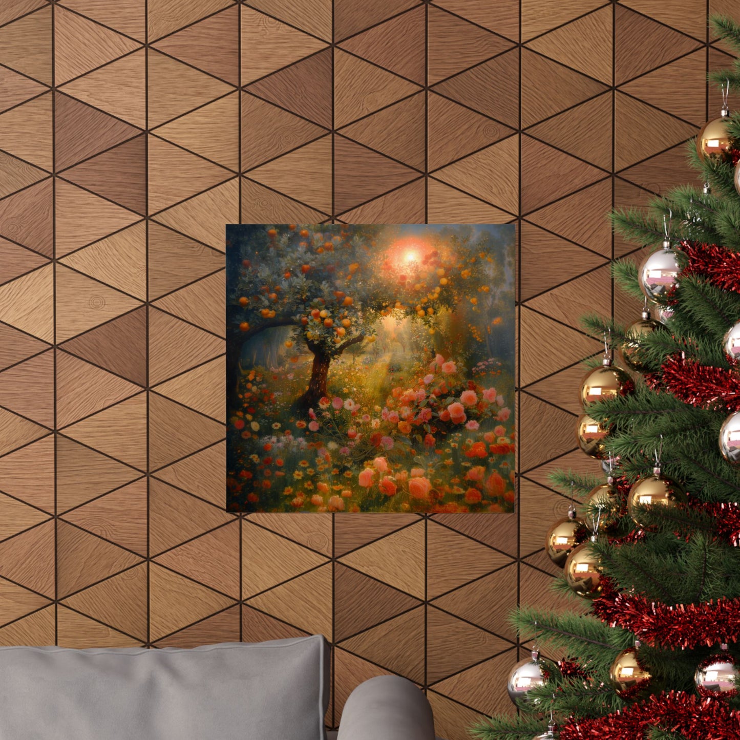 Eden in the Morning of the World - Sanctified Souls Print - Multiple Sizes - Premium Matte Vertical Posters