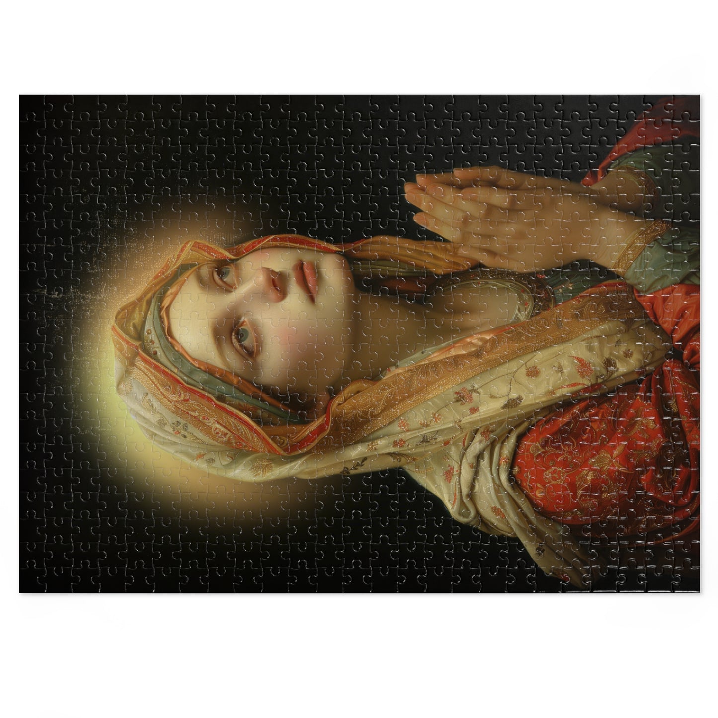 Saint Regina - Puzzle and Keepsake Tin - Religious (30, 110, 252, 500,1000) - Religious Puzzle - Gifts for Catholic Families - Saints