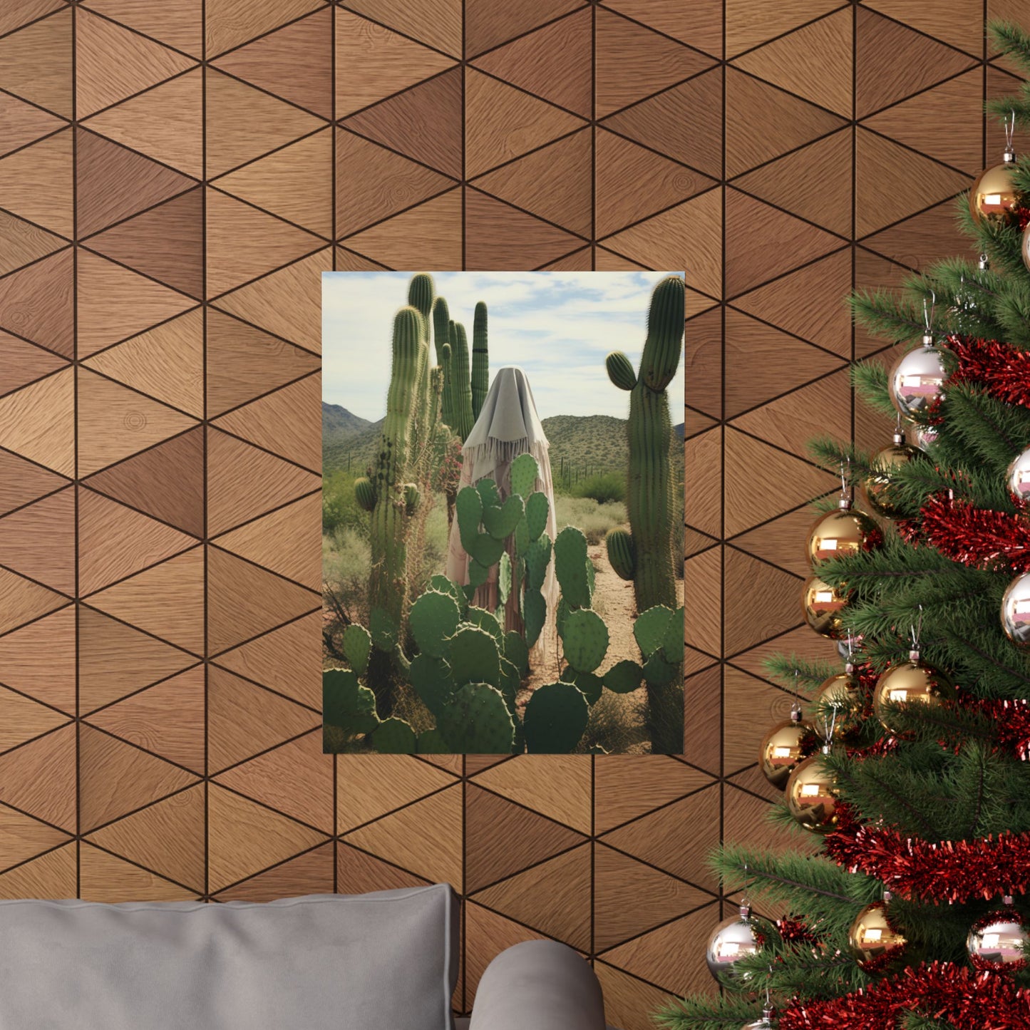 Saint Amma Syncletica Print - Sanctified Souls Print - Multiple Sizes - Premium Matte Vertical Posters - Desert Mothers Series