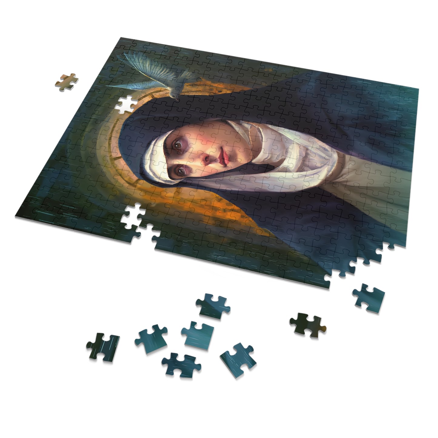 Saint Teresa of Avila - Puzzle and Keepsake Tin - Religious Jigsaw Puzzle (30, 110, 252, 500,1000-Piece) - Religious Puzzle