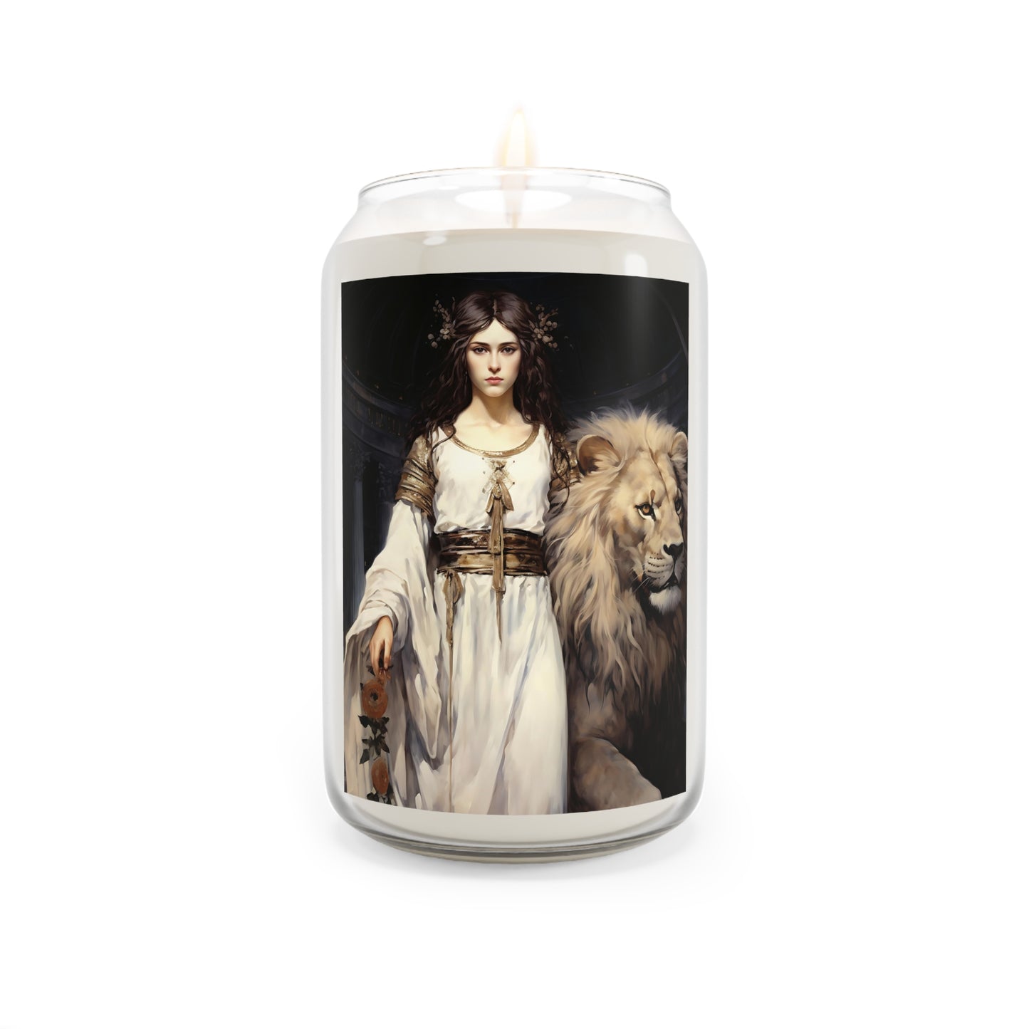 Saint Euphemia  - Scented Prayer Candle, 13.75oz - Tall Size - Religious Prayer Candle - Catholic Art