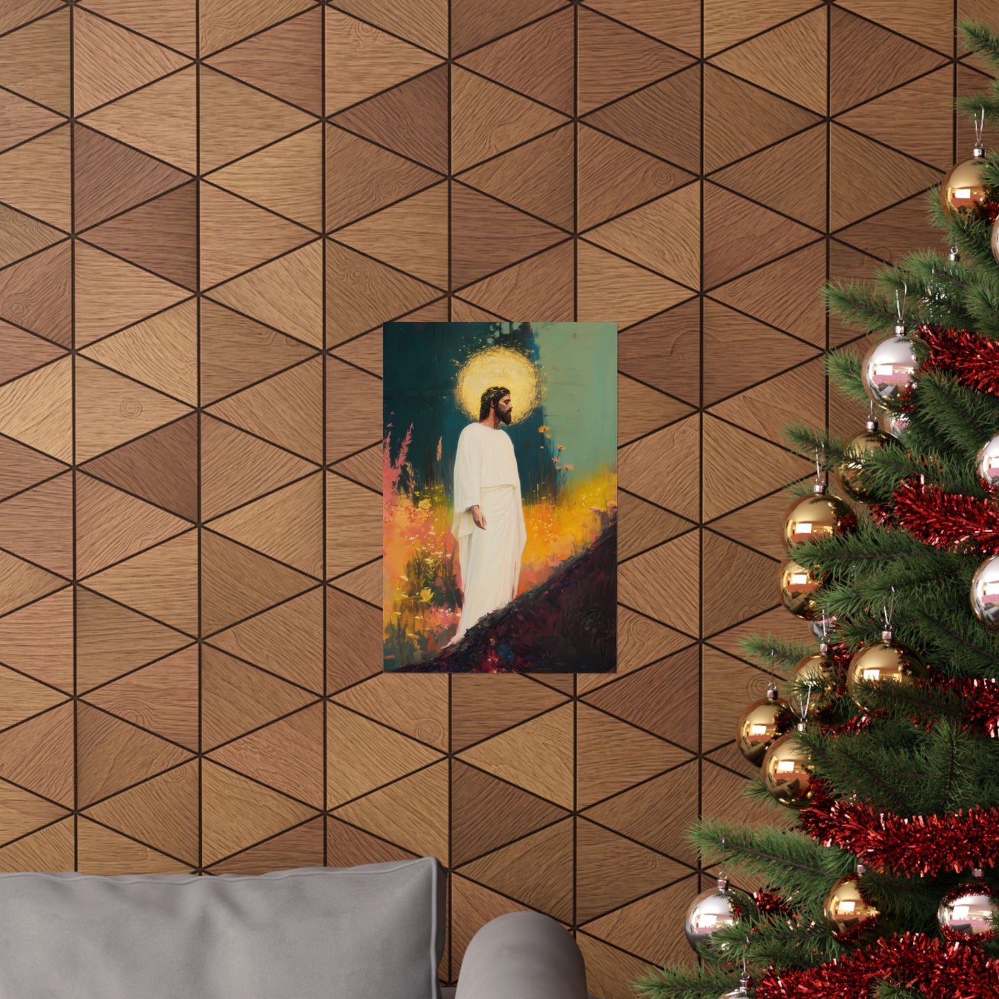 Christus Resurrexit (Christ Is Risen) - Sanctified Souls Print - Multiple Sizes - Premium Matte Vertical Posters - Catholic