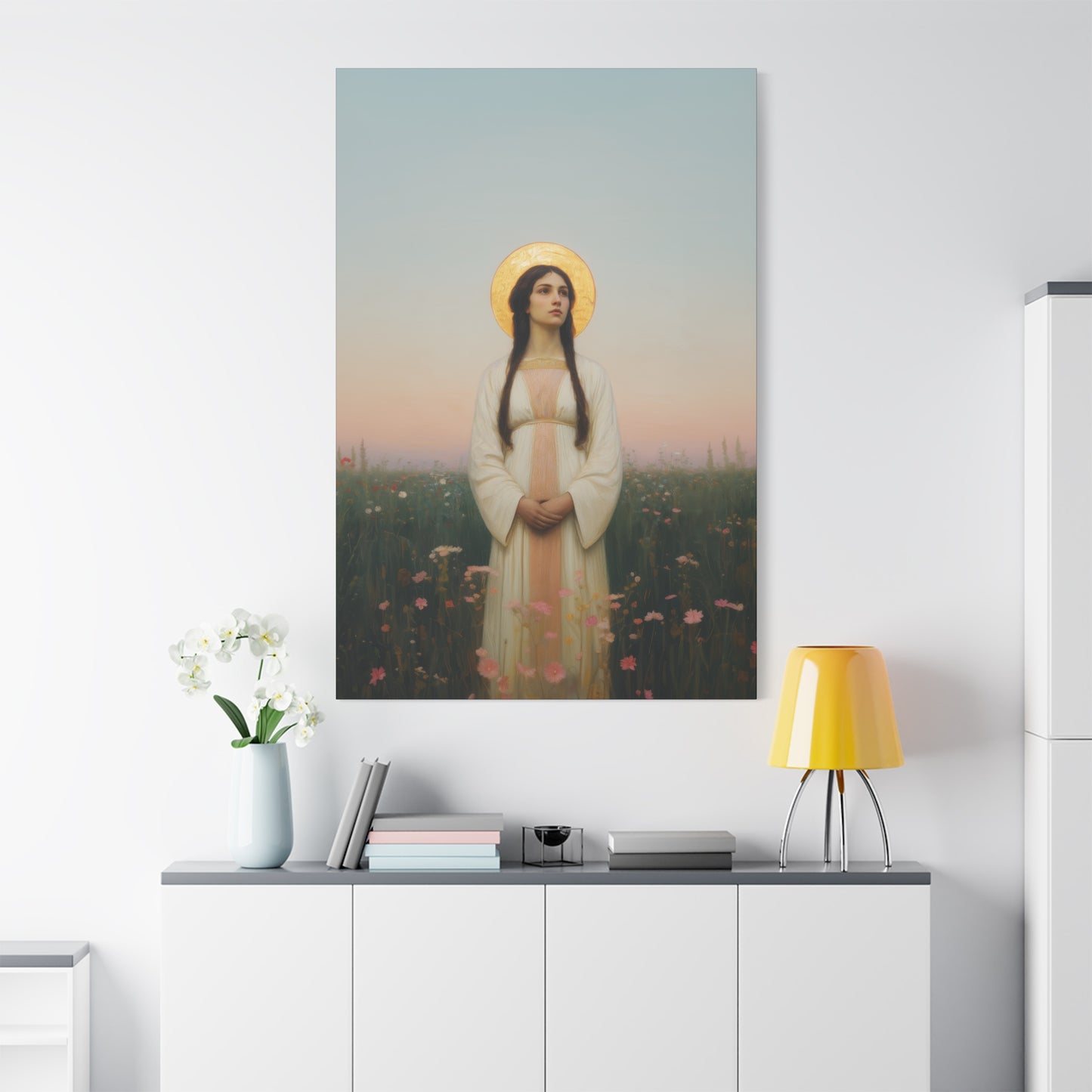 Saint Sabina-  Museum Wrapped Canvas - Sanctified Souls Print - Religious Art for your Home - Catholic Patron Saint Art
