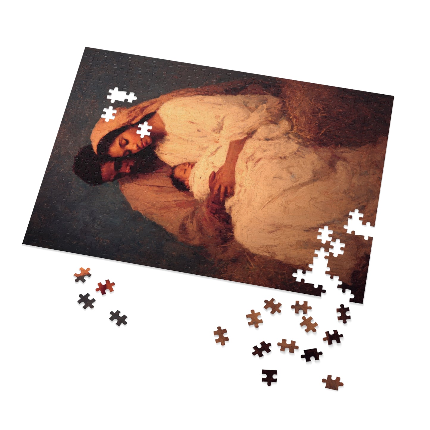 Love Made Visible in the Holy Family - Puzzle & Keepsake Tin - Religious Jigsaw Puzzle (30, 110, 252, 500,1000-Piece)