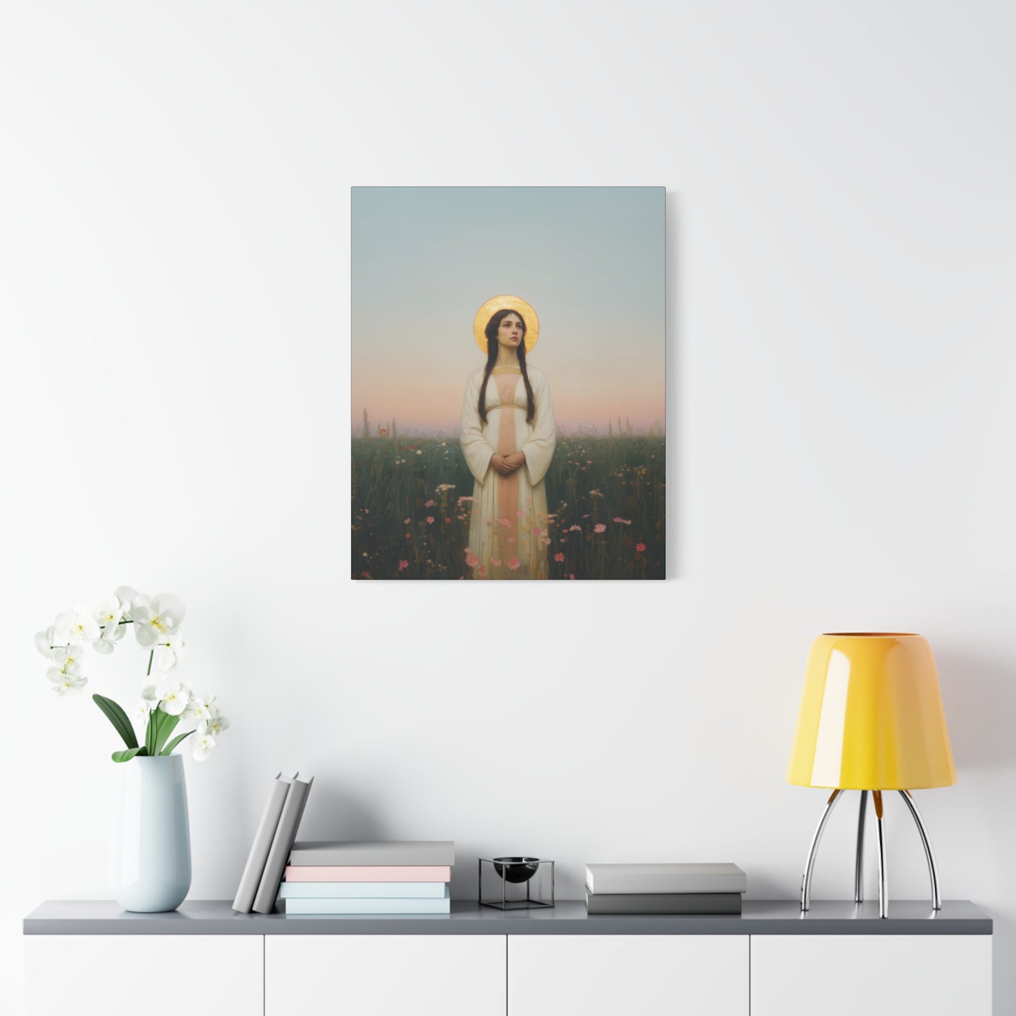 Saint Sabina-  Museum Wrapped Canvas - Sanctified Souls Print - Religious Art for your Home - Catholic Patron Saint Art