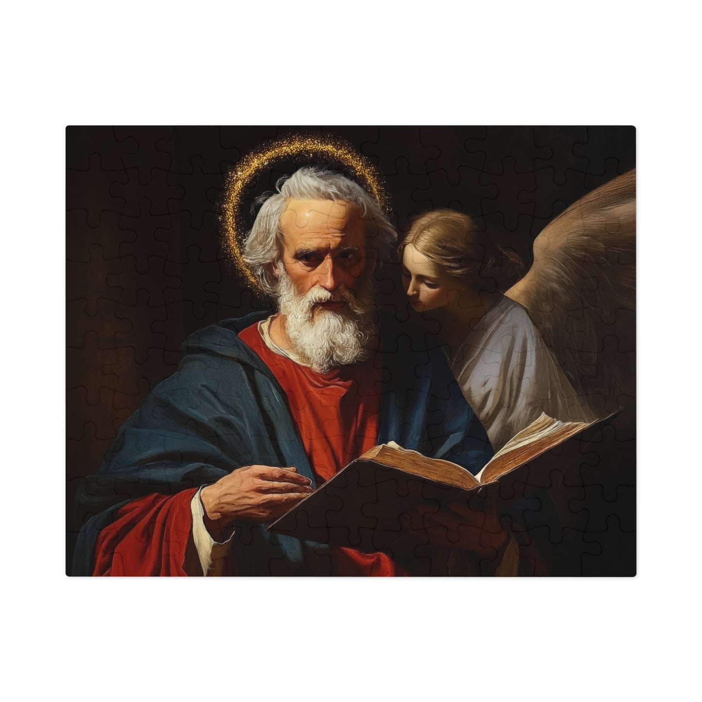 Saint Matthew the Apostle - Puzzle and Keepsake Tin - Religious Jigsaw Puzzle (30, 110, 252, 500,1000-Piece) - Religious Puzzle