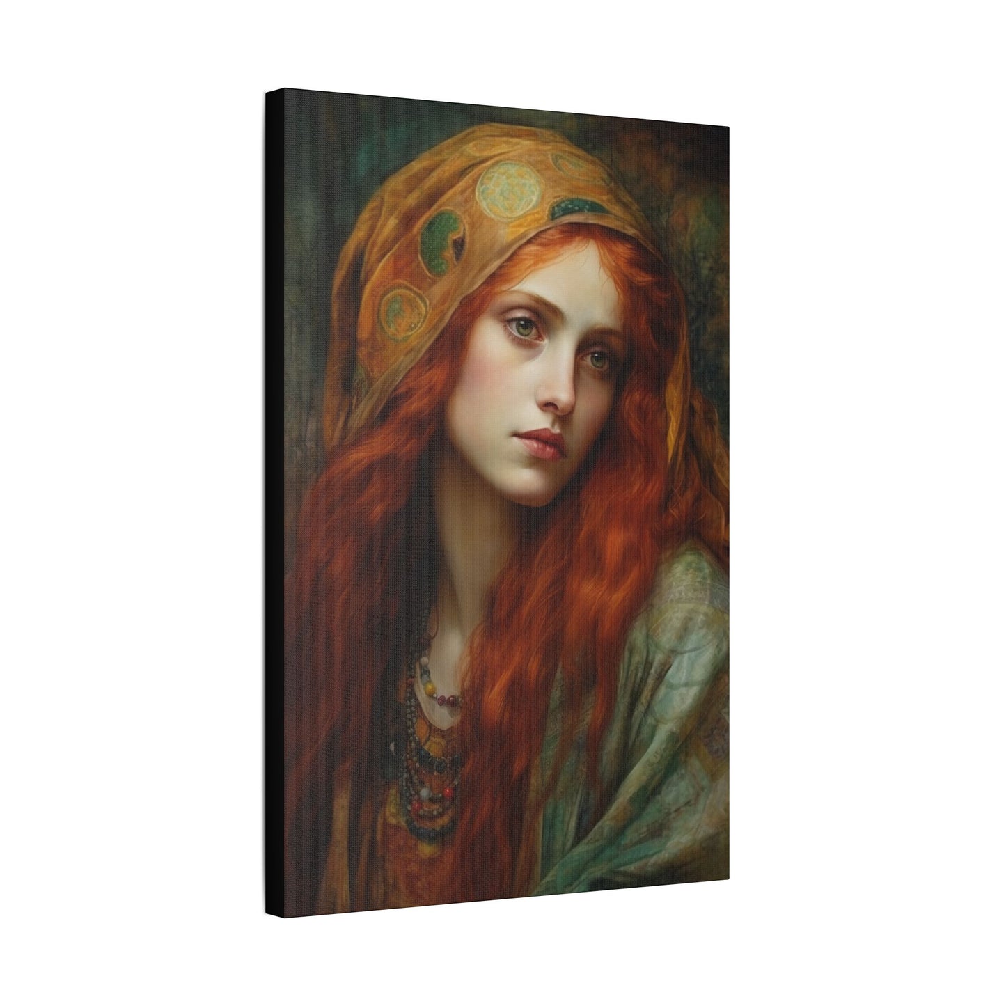 Mary Magdalene's Inner Peace Canvas Print - Multiple Sizes - Museum Wrapped - Mary Magdalene Portrait Art