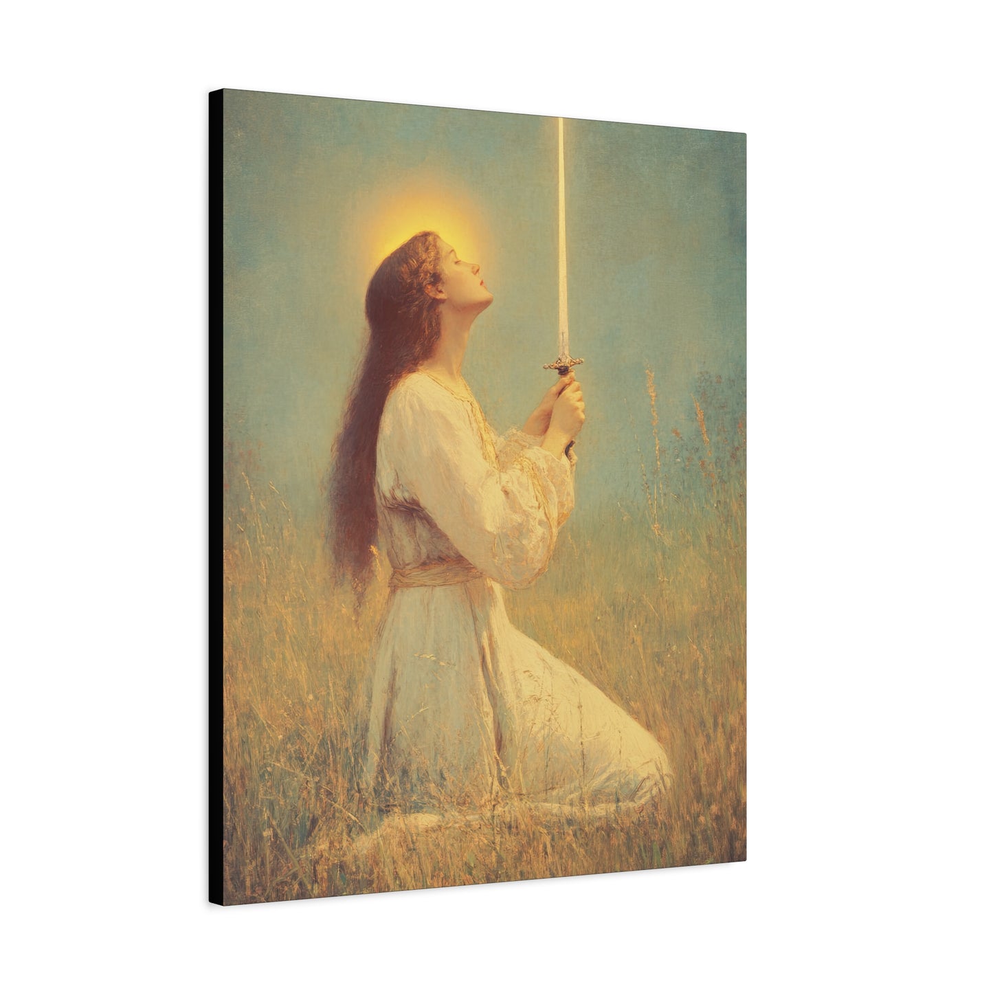 St. Joan of Arc - Catholic Saint Canvas Print