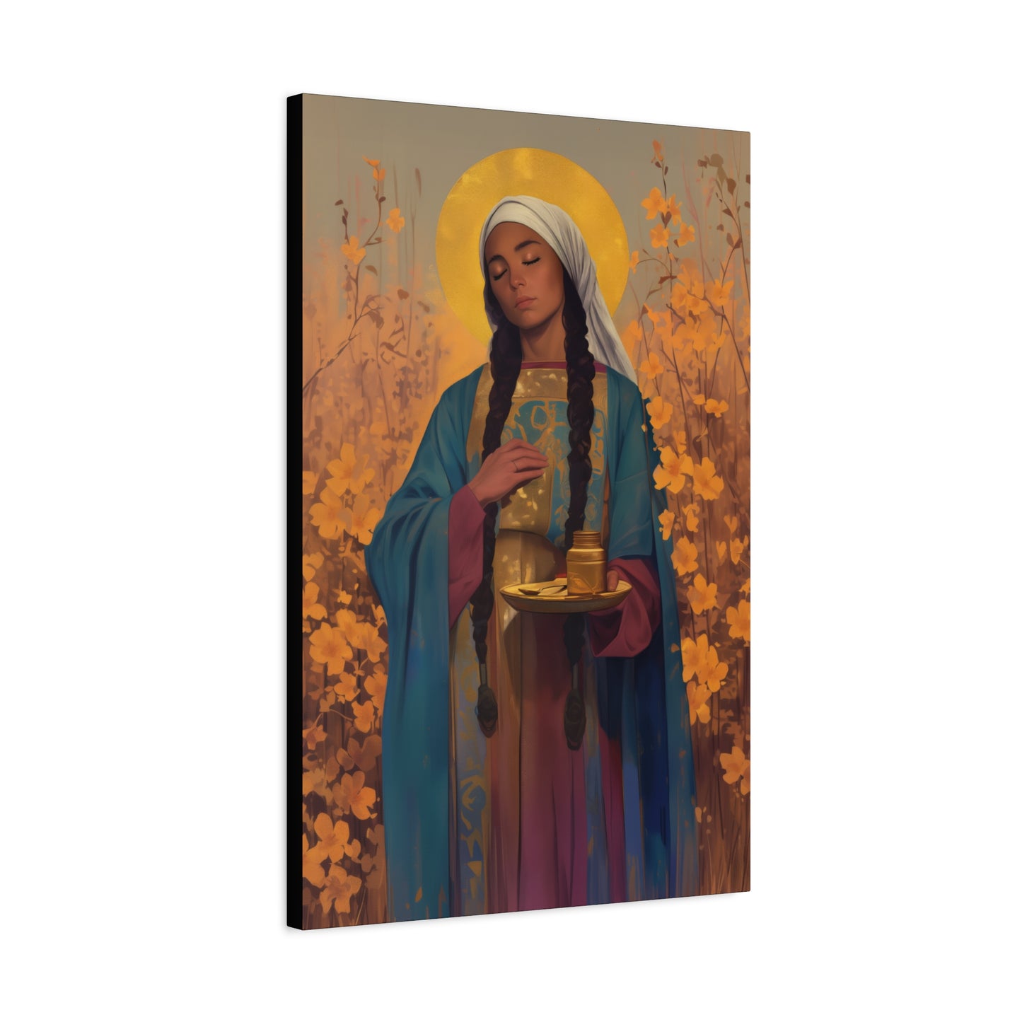 Saint Hermione of Ephesus - Gallery Wrapped Canvas - Print - Religious Art for your Home - Catholic Art Print