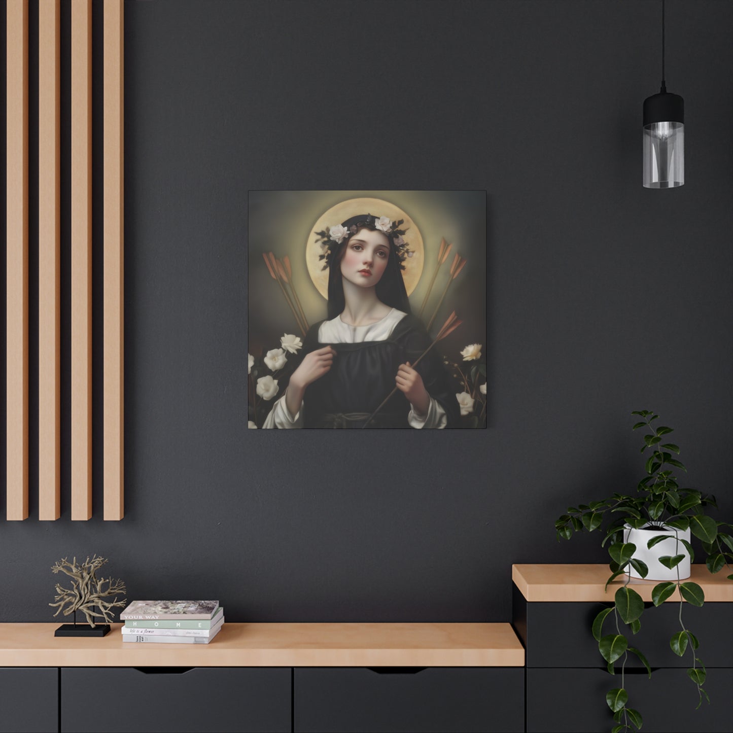 Saint Dorothy of Montau - Gallery Wrapped Canvas - Print - Religious Art for your Home - Catholic Art
