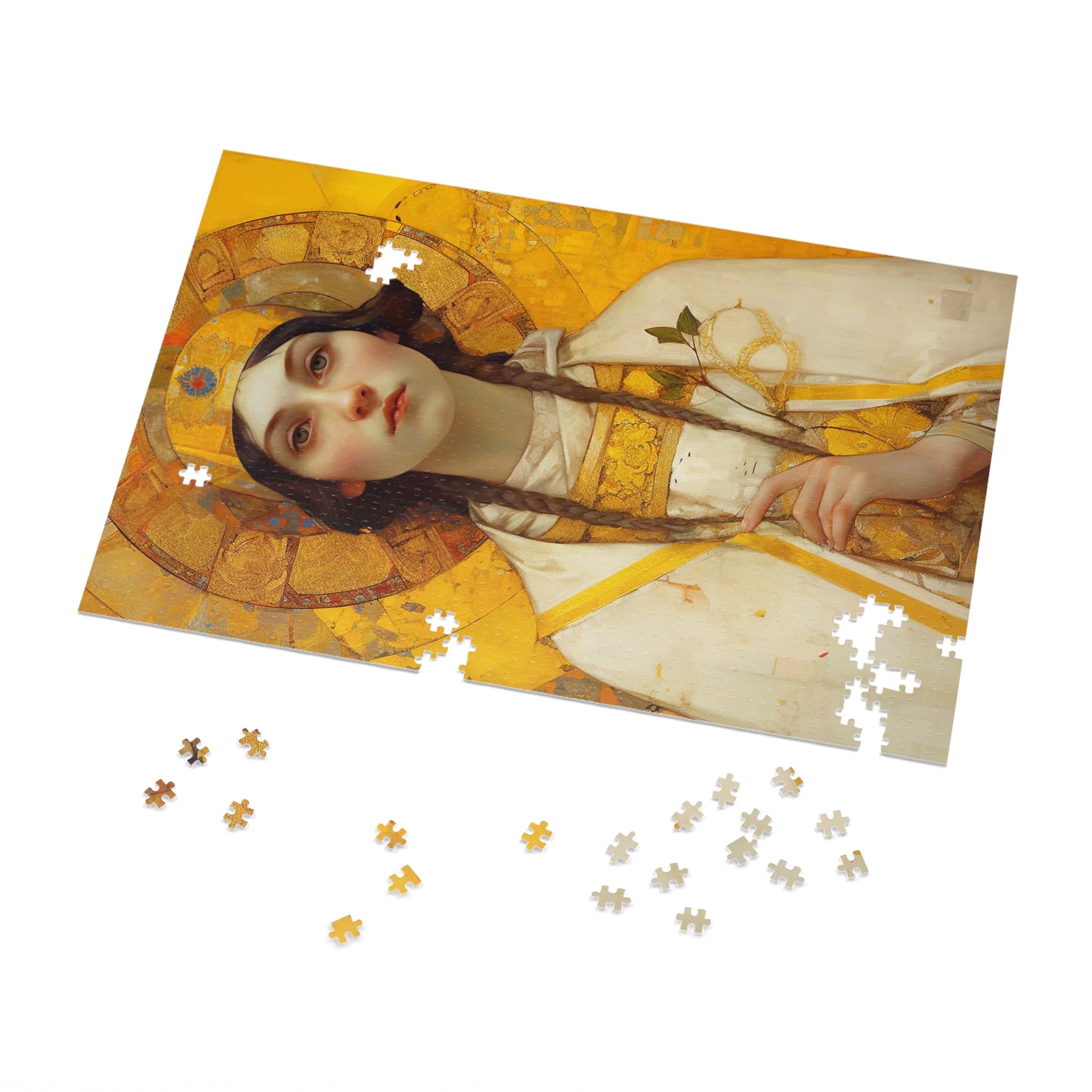 Saint Agatha - Puzzle and Keepsake Tin - Jigsaw Puzzle (30, 110, 252, 500,1000-Piece) - Religious Puzzle