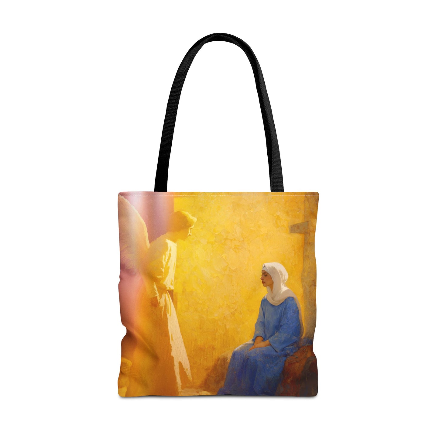 Mary's Yes - Quiet Fiat - Mother Mary - Marian Art - Tote Bag - Large Medium Small Faith Art Bag - Tote Purse