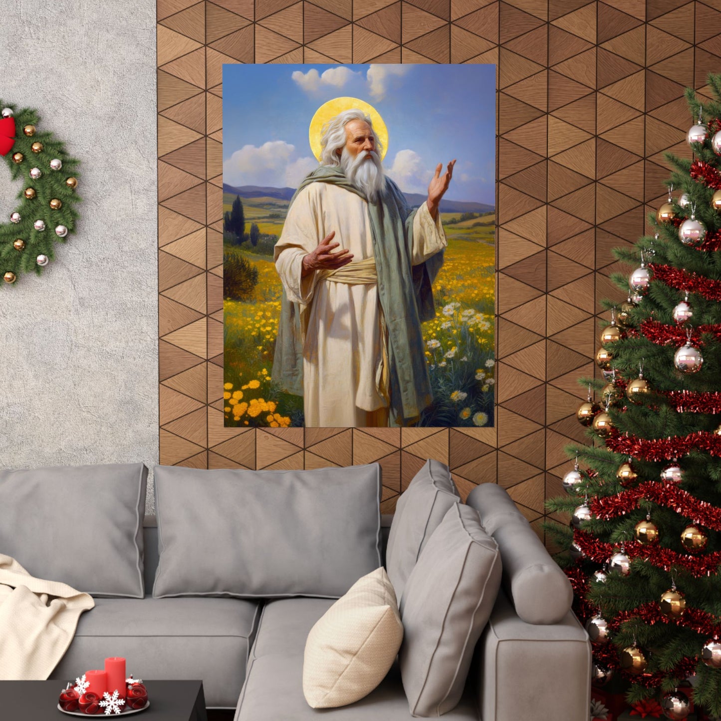 Saint Hilary of Arles - Sanctified Souls Print - Multiple Sizes - Premium Matte Vertical Posters