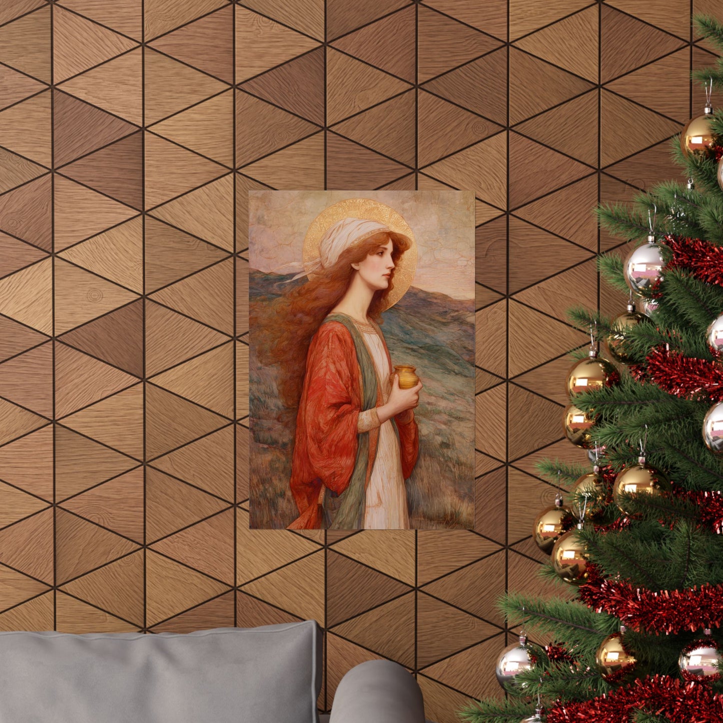 Saint Joanna - Sanctified Souls Print - Multiple Sizes - Premium Matte Vertical Posters
