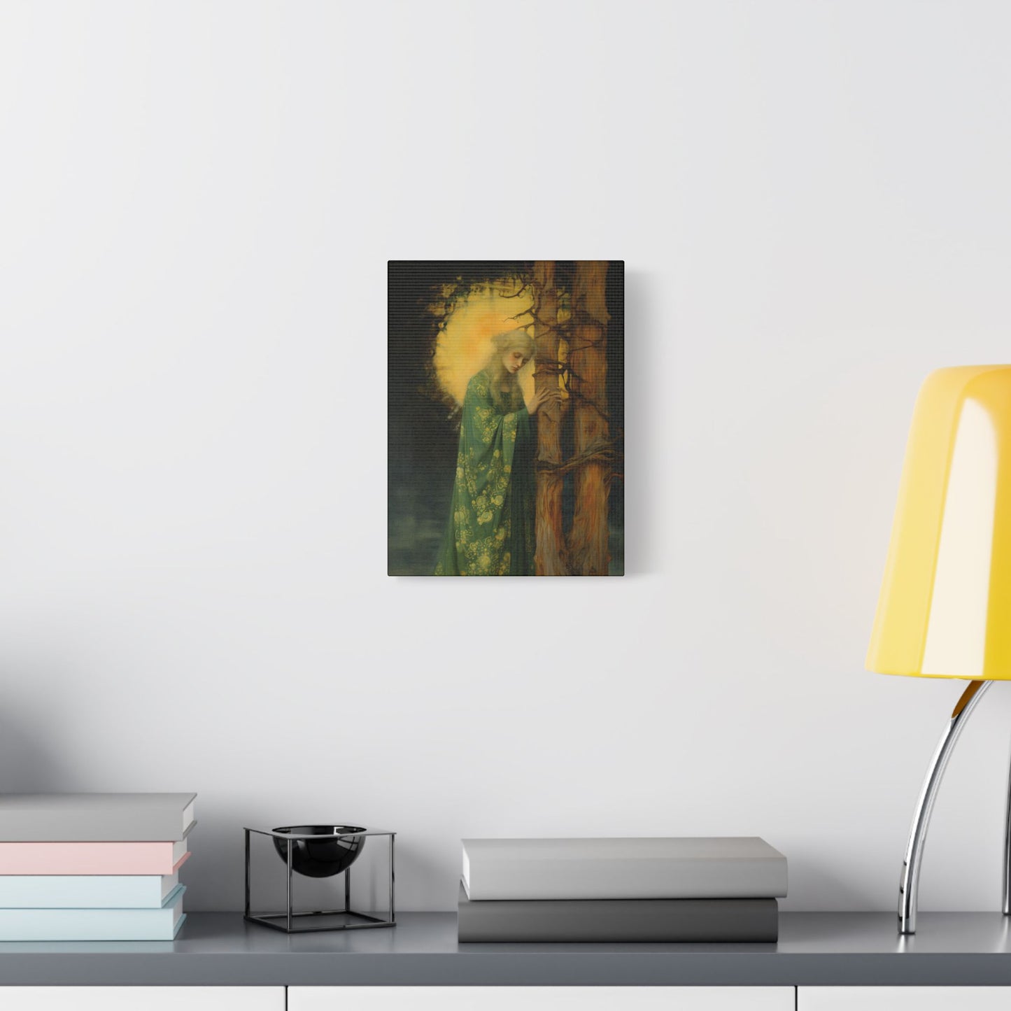 Saint Afra Canvas Print - Multiple Sizes - Catholic Home art - Gallery Wrapped Canvas - Sanctified Souls Print