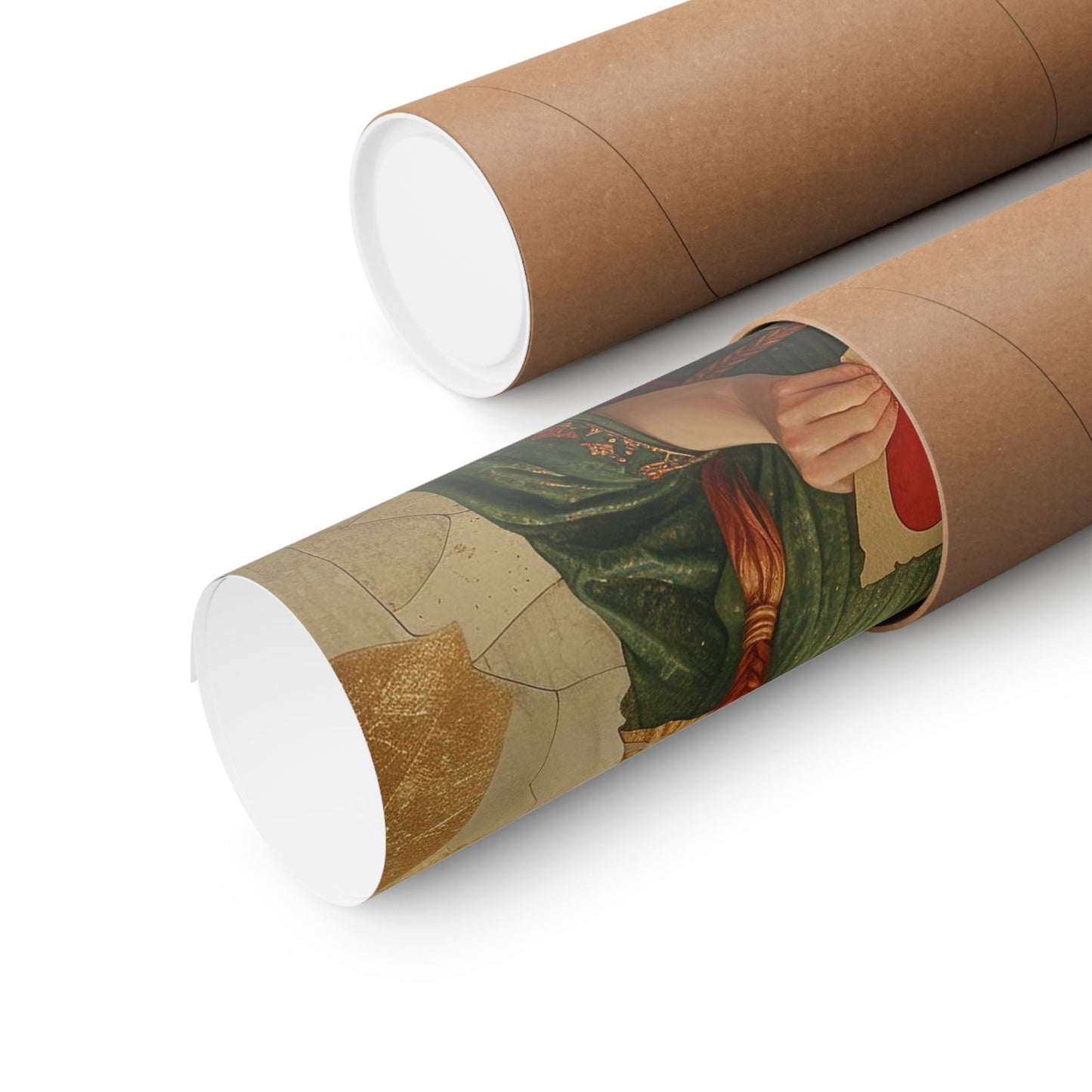 Saint Dwynwen - Sanctified Souls Print - Multiple Sizes - Premium Matte Vertical Posters - Patron Saint of Lovers