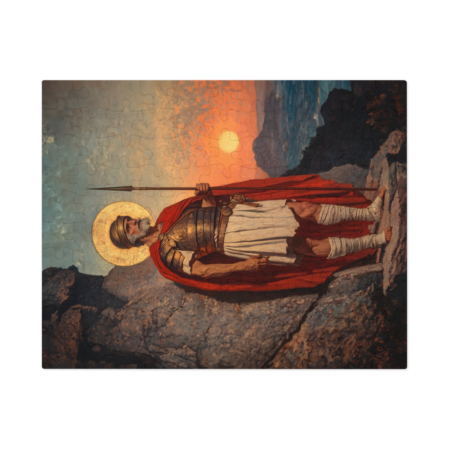 Saint Andrew the Tribune - Puzzle and Keepsake Tin - Religious (30, 110, 252, 500,1000) - Religious Puzzle - Gifts for Catholic Families