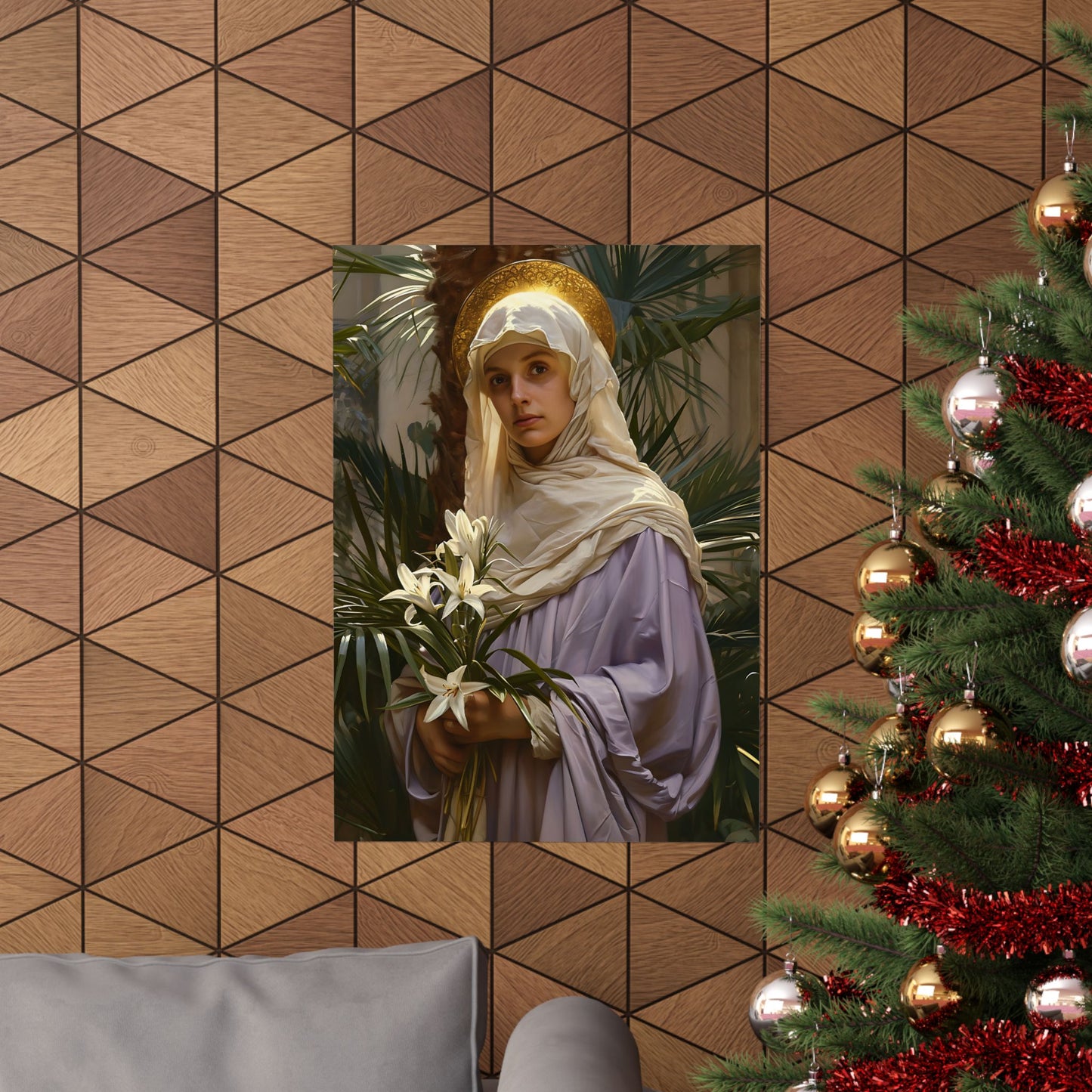 Saint Adele - Sanctified Souls Print - Multiple Sizes - Premium Matte Vertical Posters