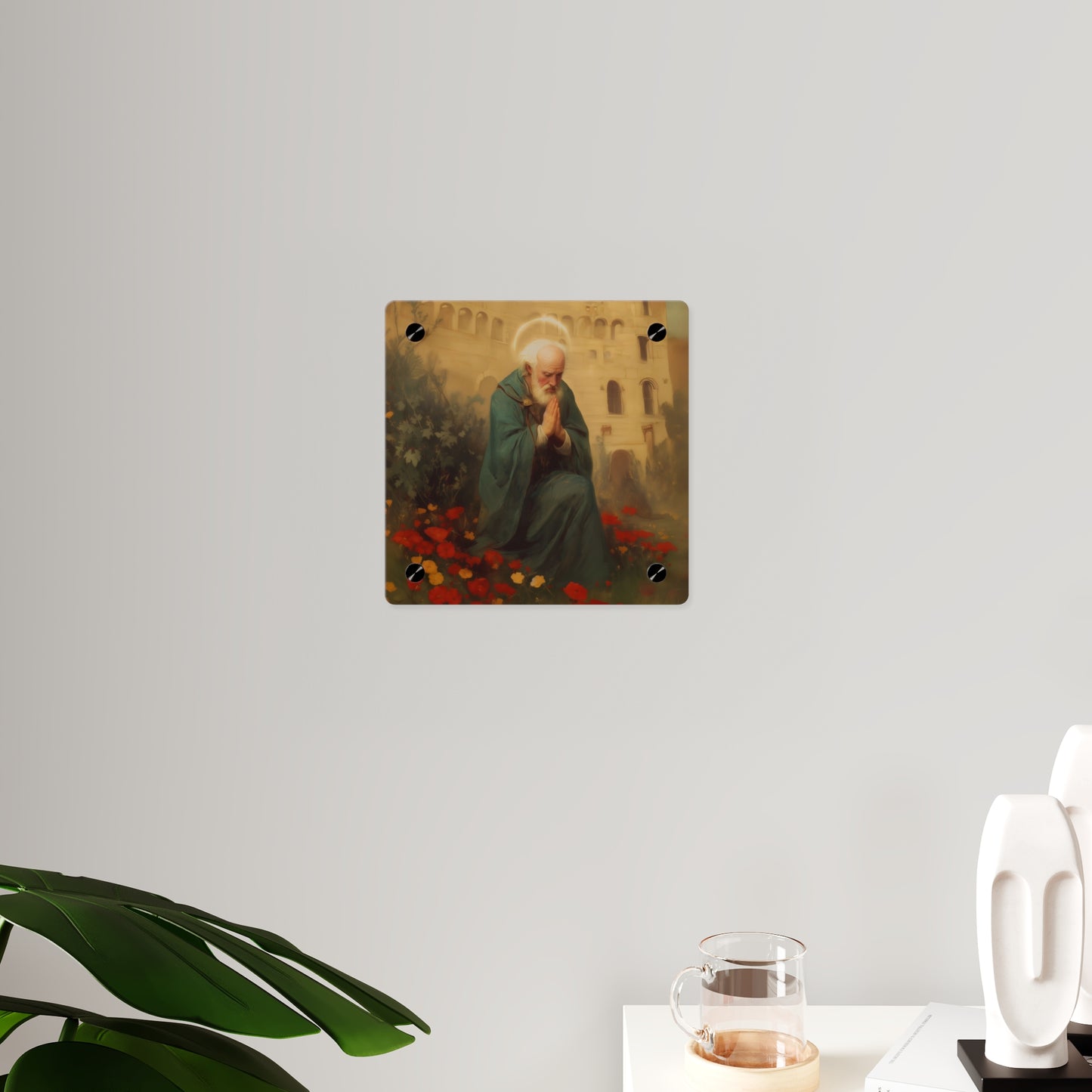 Saint Cyprian Wall Art Panel - Ready to Hang Acrylic Print - Catholic Saint Art - Patron Saint Print - Martyr Art