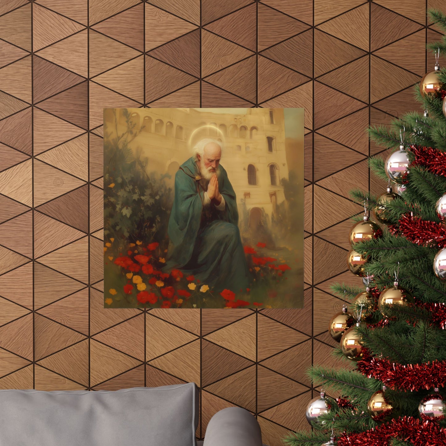 Saint Cyprian -  Catholic Art - Multiple Sizes - Premium Posters - Catholic Art - Christian Home - Catholic Saint Art