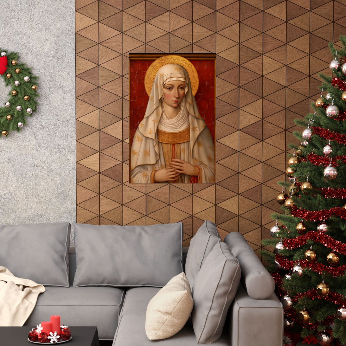 Saint Isidora - The Fool for Christ - Sanctified Souls Print - Multiple Sizes - Premium Matte Vertical Posters - Catholic Saint Art