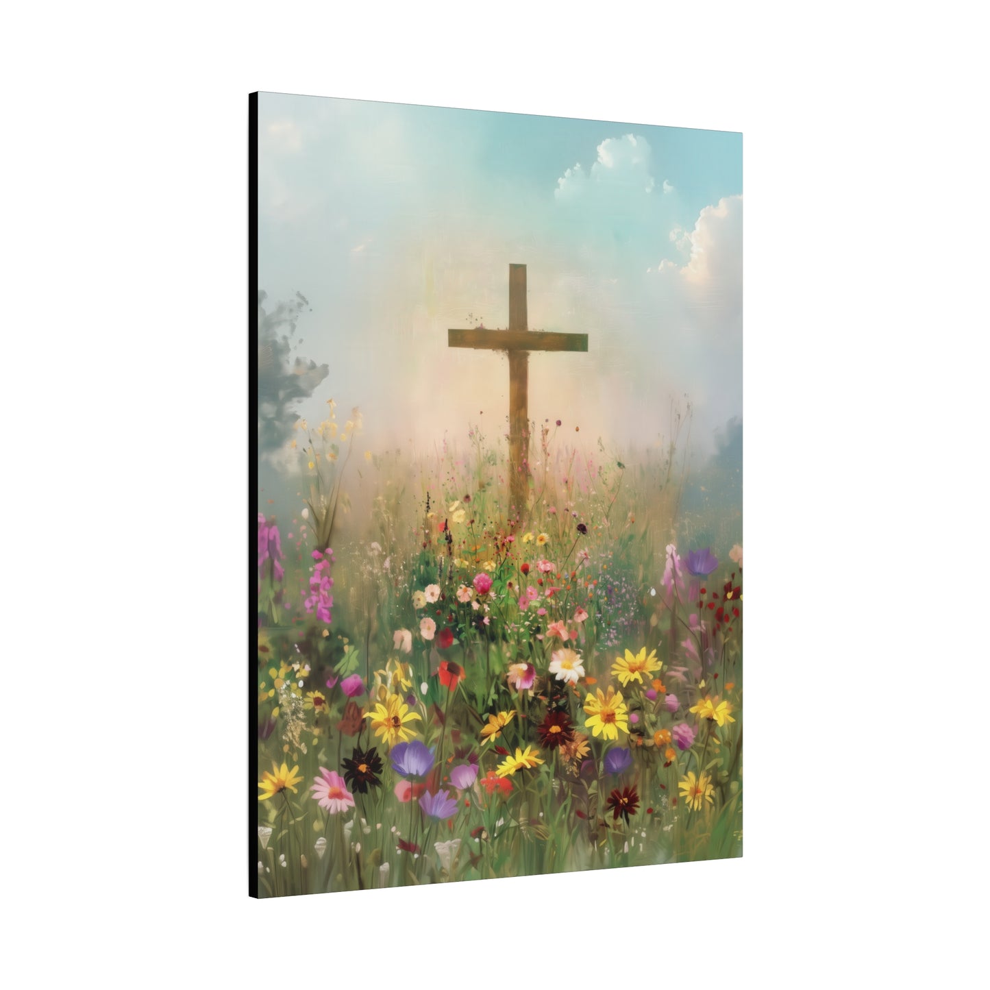 The Cross That Called the Earth to Life - Gallery Wrapped Canvas - Print - Religious Art for your Home - Catholic
