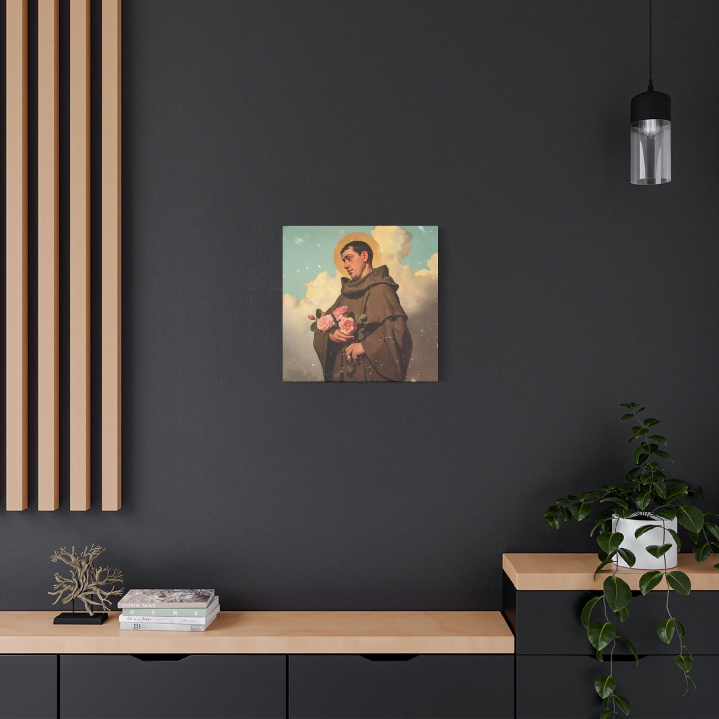 Saint Didacus of Alcala - Gallery Wrapped Canvas - Print - Religious Art for your Home - Catholic Art