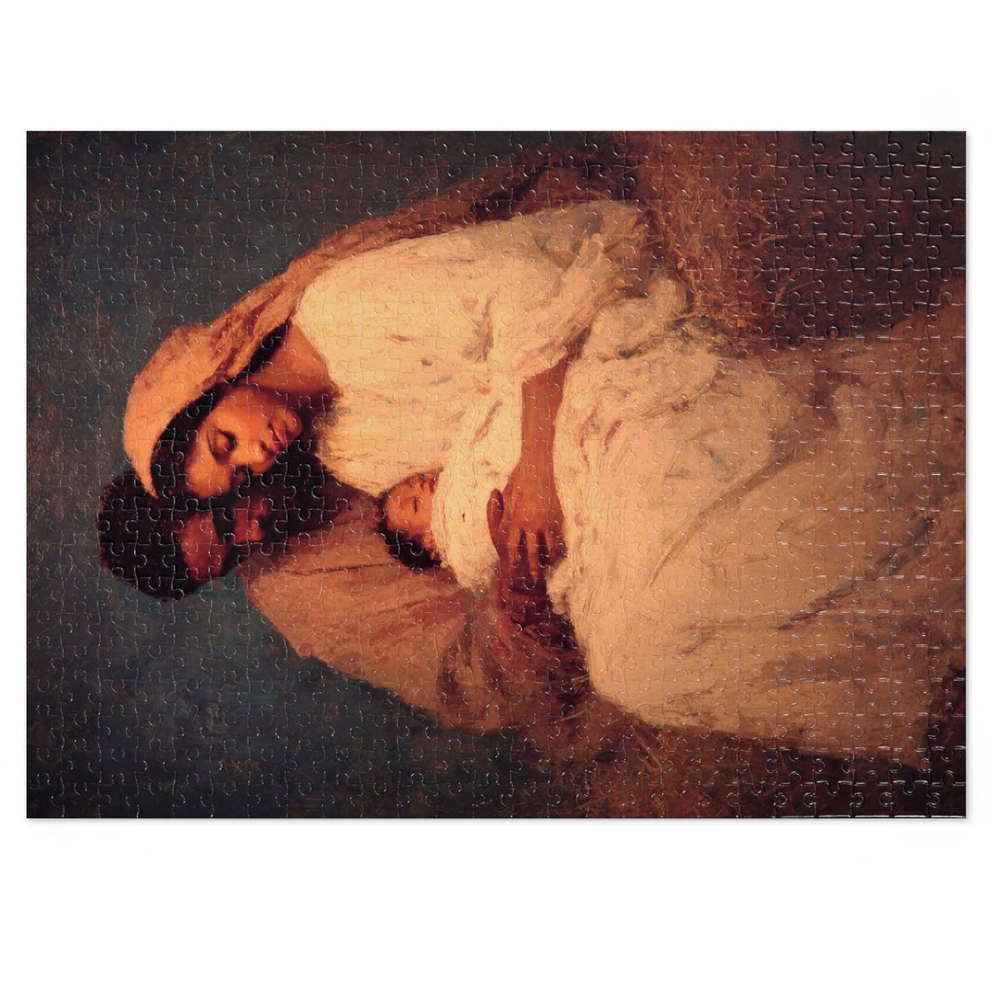 Love Made Visible in the Holy Family - Puzzle & Keepsake Tin - Religious Jigsaw Puzzle (30, 110, 252, 500,1000-Piece)