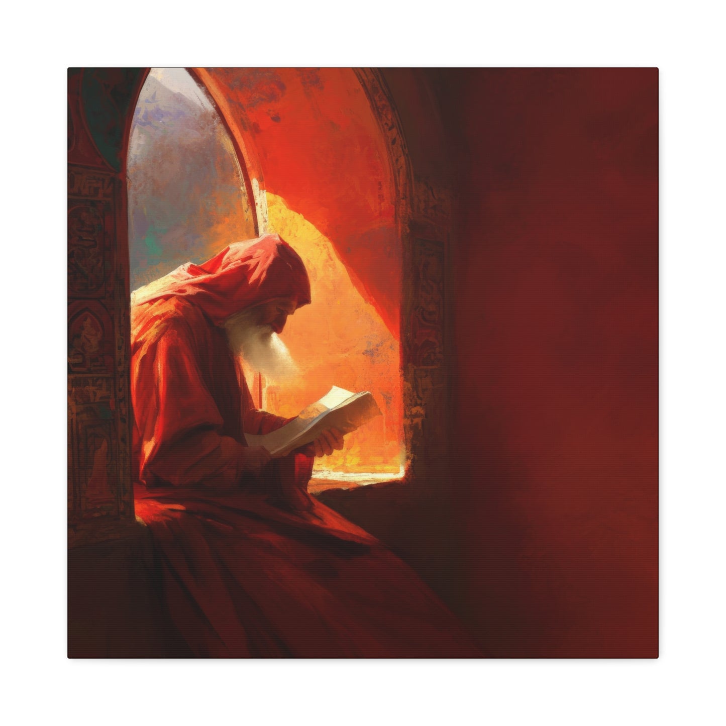 Isaiah and the Promise of the Holy One - Gallery Wrapped Canvas - Print - Religious Art for your Home - Catholic Art