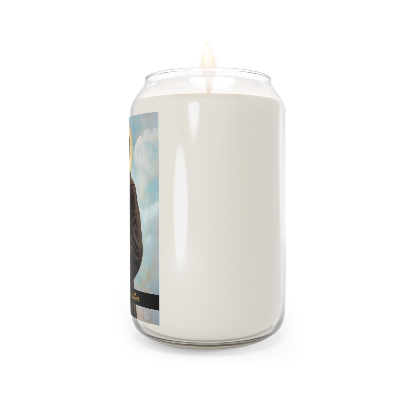 Saint Benedict the Moor - Scented Prayer Candle, 13.75oz - Tall Size - Religious Prayer Candle - Catholic Art
