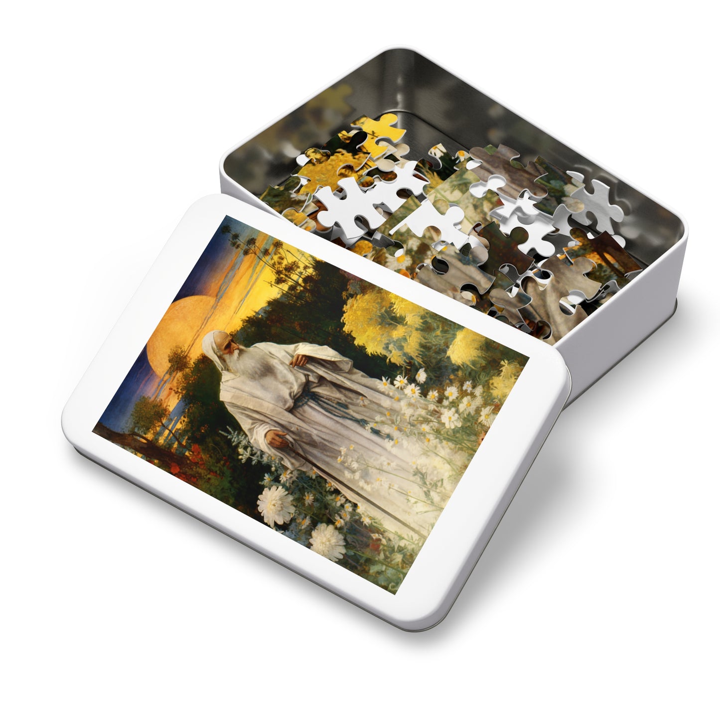 Saint Phocas - Puzzle and Keepsake Tin - Religious Jigsaw Puzzle (30, 110, 252, 500,1000-Piece) - Religious Puzzle