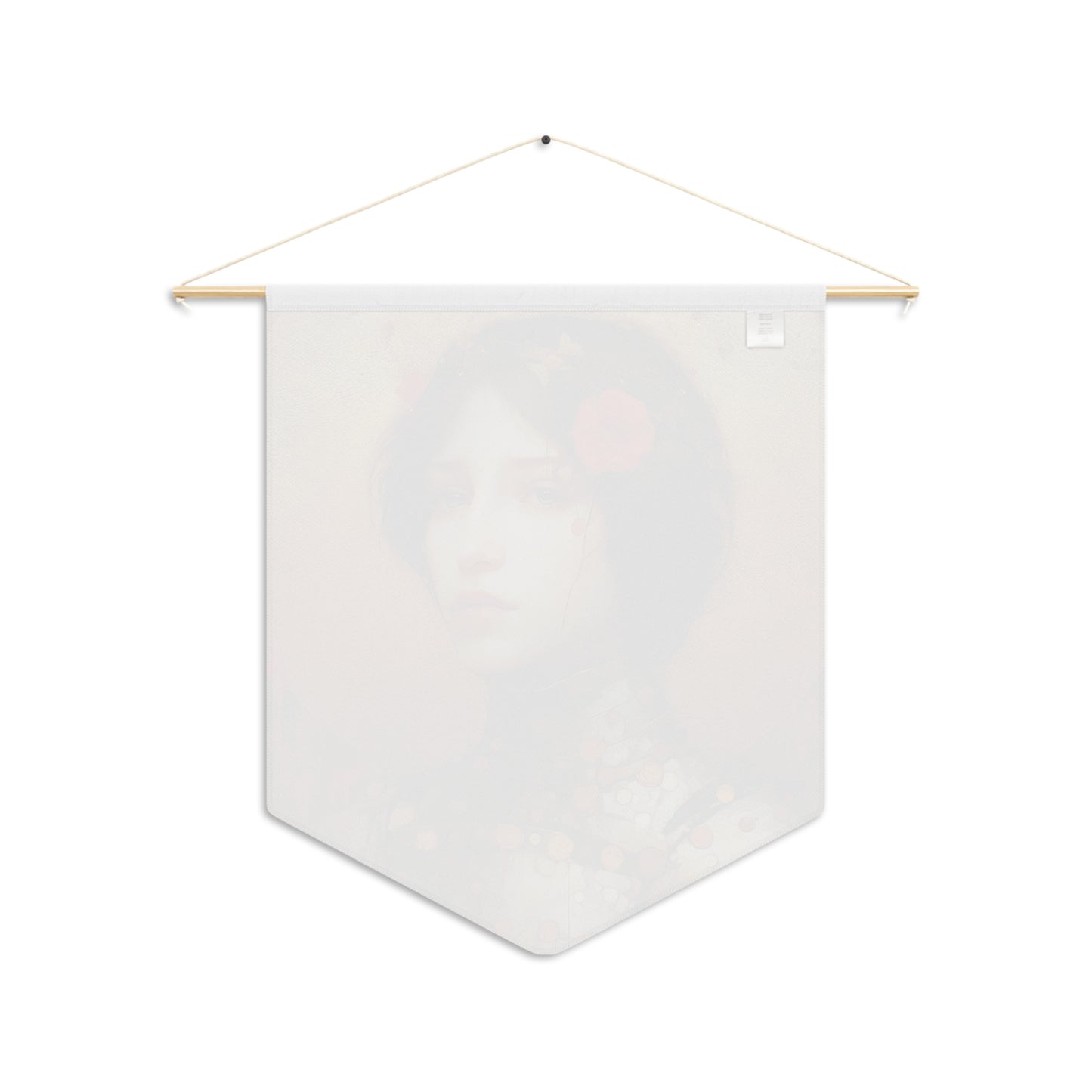 Saint Joan of Arc Wall Banner / Wall Hanging - Prayer room art - Catholic Home Art - Large Saint Art - 18" x 21"