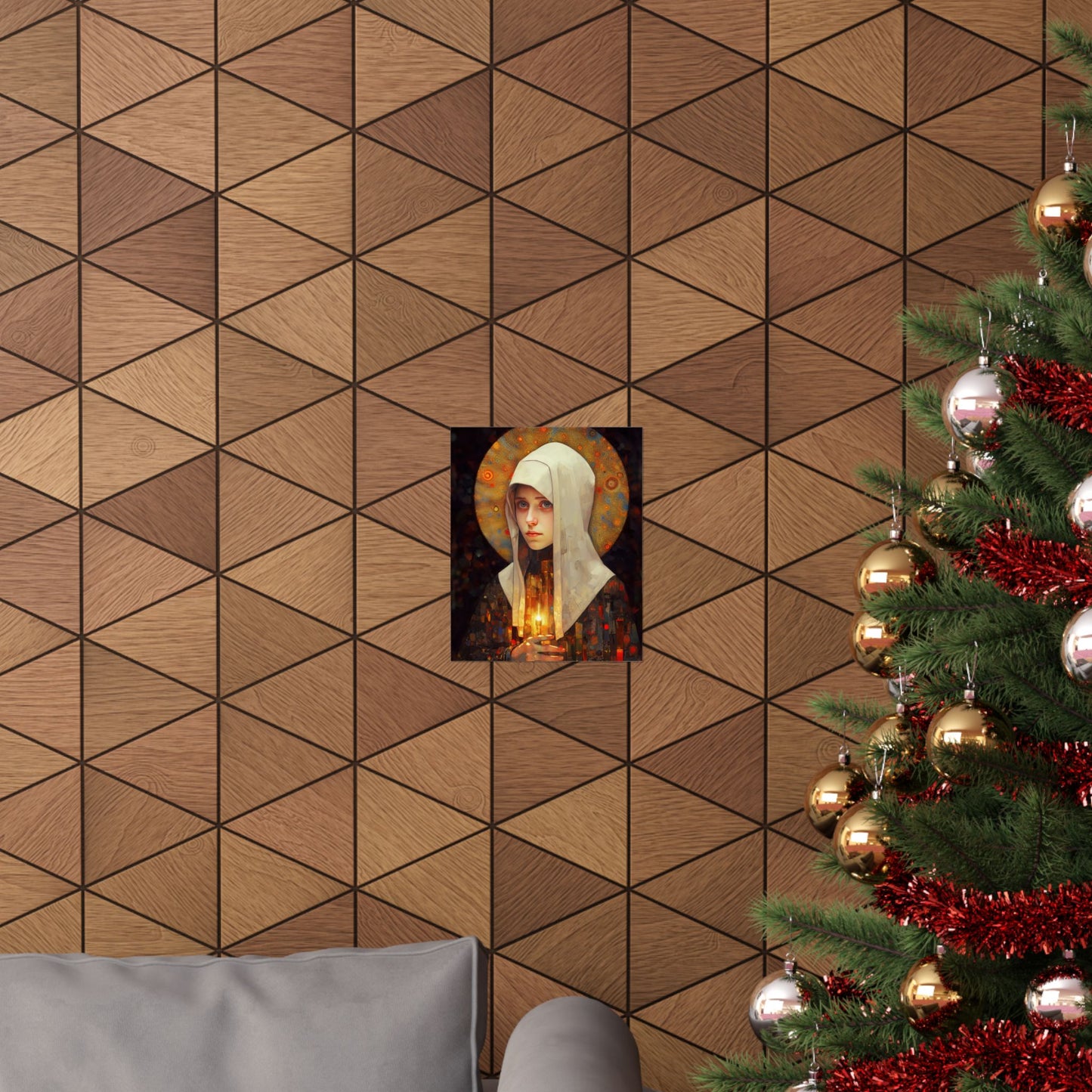 Saint Frances of Rome - Sanctified Souls Print - Multiple Sizes - Premium Matte Vertical Posters