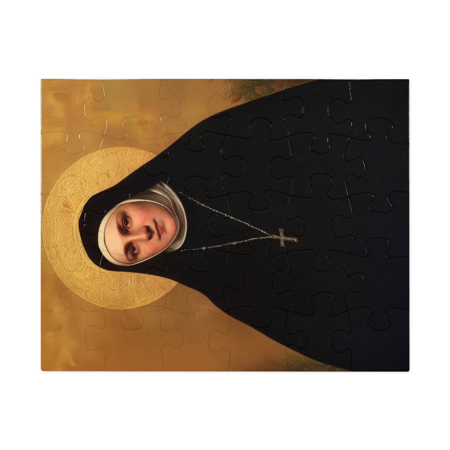 Saint Geltrude Caterina Comensoli - Puzzle & Keepsake Tin - Religious Jigsaw Puzzle (30, 110, 252, 500,1000-Piece)