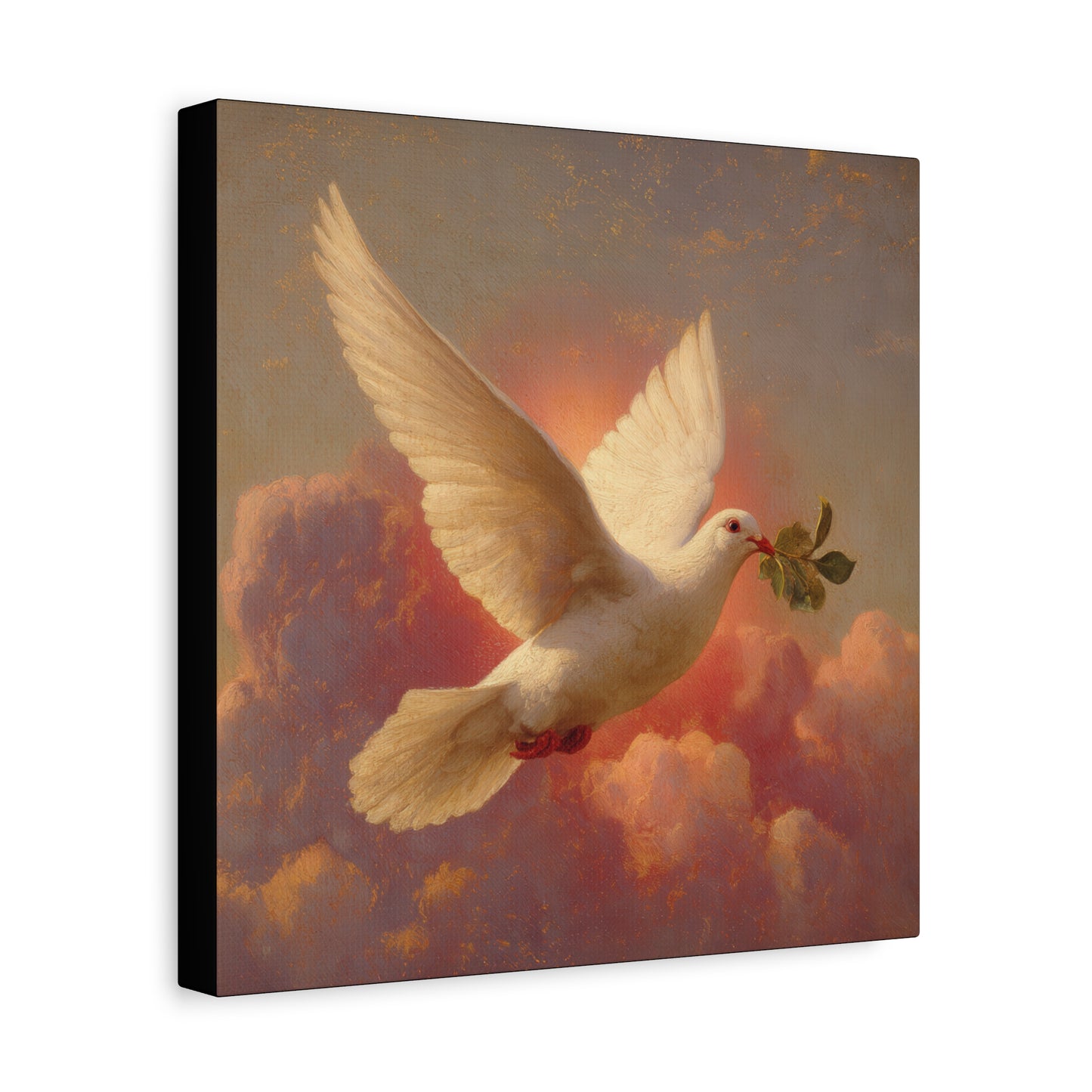 The Spirit Who Restored the Horizon - Holy Spirit - The Dove- Gallery Wrapped Canvas - Print - Religious Art for your Home - Catholic