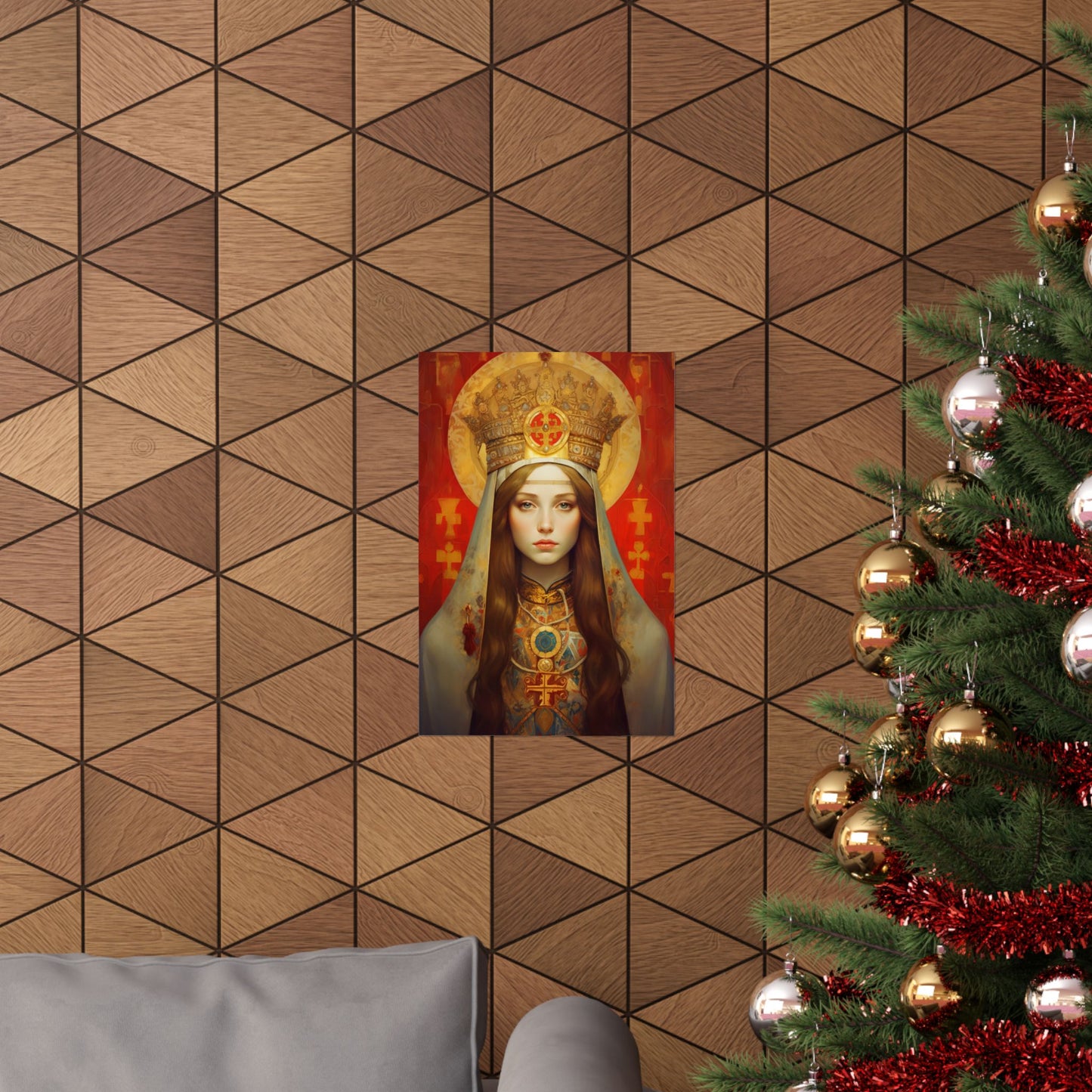Saint Alexandra Print - Sanctified Souls Print - Multiple Sizes - Premium Matte Vertical Posters