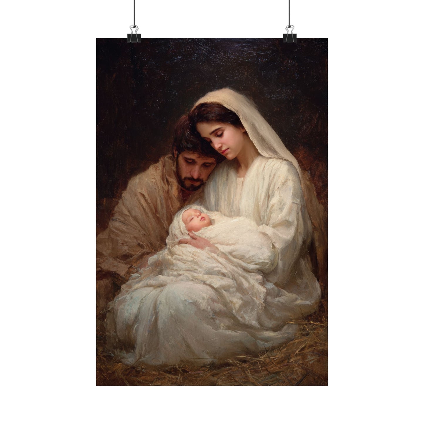 The Quiet Kingdom of the Holy Family - Sanctified Souls Print - Multiple Sizes - Premium Matte Vertical Posters