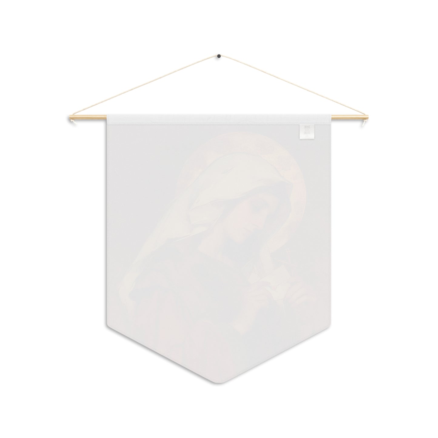 Saint Phoebe Pennant / Banner / Wall Hanging - Prayer room art - 18" x 21" - Catholic prayer Religious - Large Print